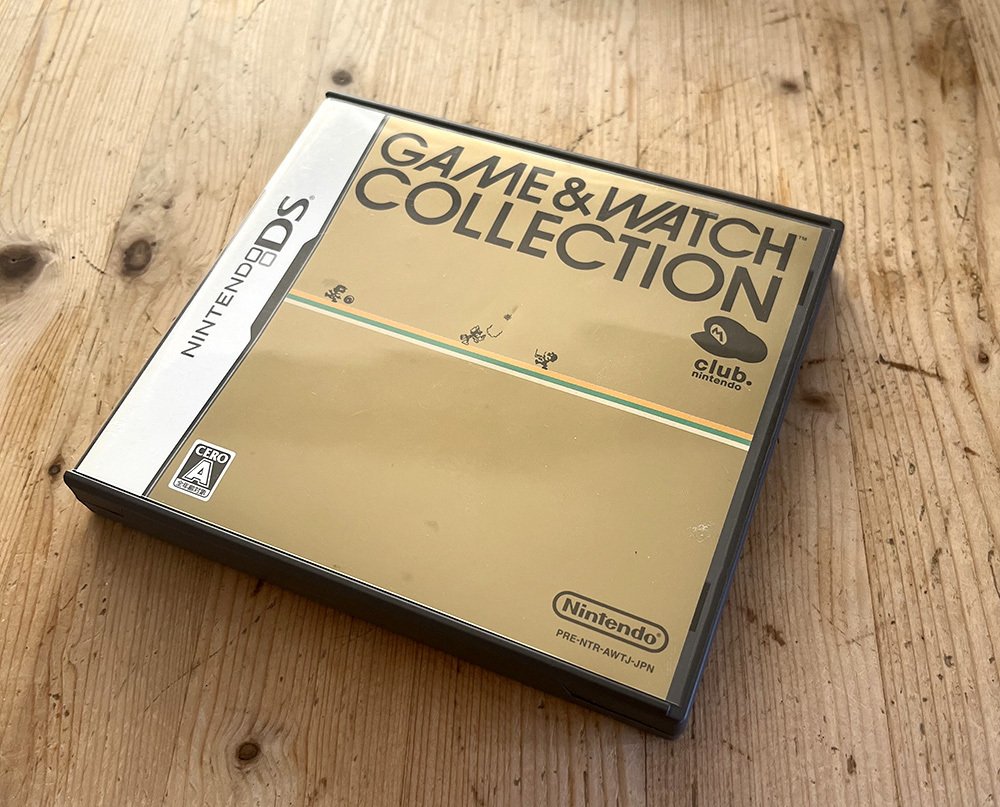 レッスルマニア ゲームウォッチ 動作品 005_ゲームができる時計！手のひらに広がる無限の小宇宙！それが
