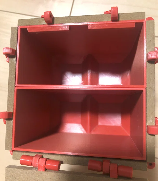 MDF材で小箱を作るの続き:内箱を作る|suo