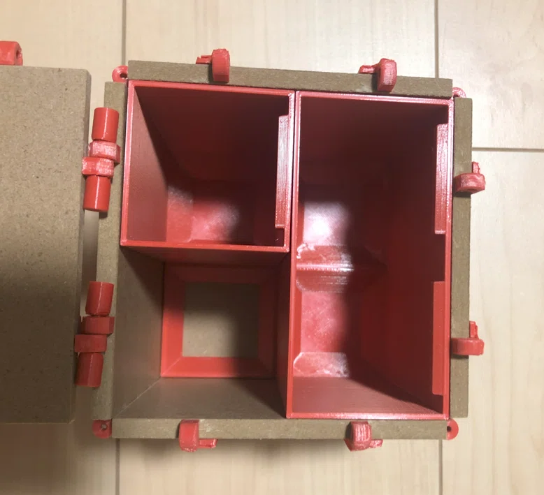 MDF材で小箱を作るの続き:内箱を作る|suo