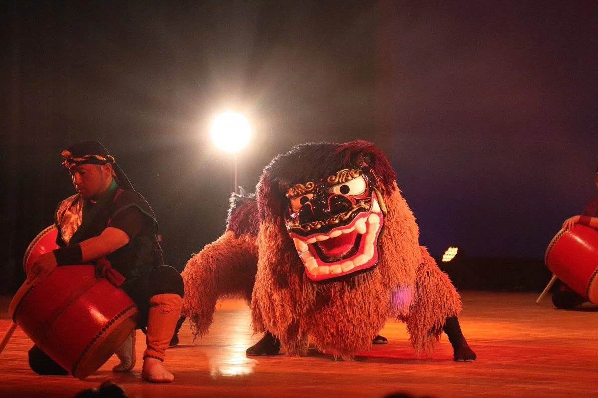 沖縄　獅子頭　子供用　#沖縄 ＃エイサー ＃獅子舞 沖縄獅子頭子供用#沖縄 ＃エイサー ＃獅子舞
