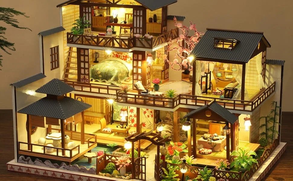 ドールハウス完成品オーダー。旅館まさみ ドールハウス完成品 ドールハウス完成品オーダー。旅館まさみ ドールハウス完成品