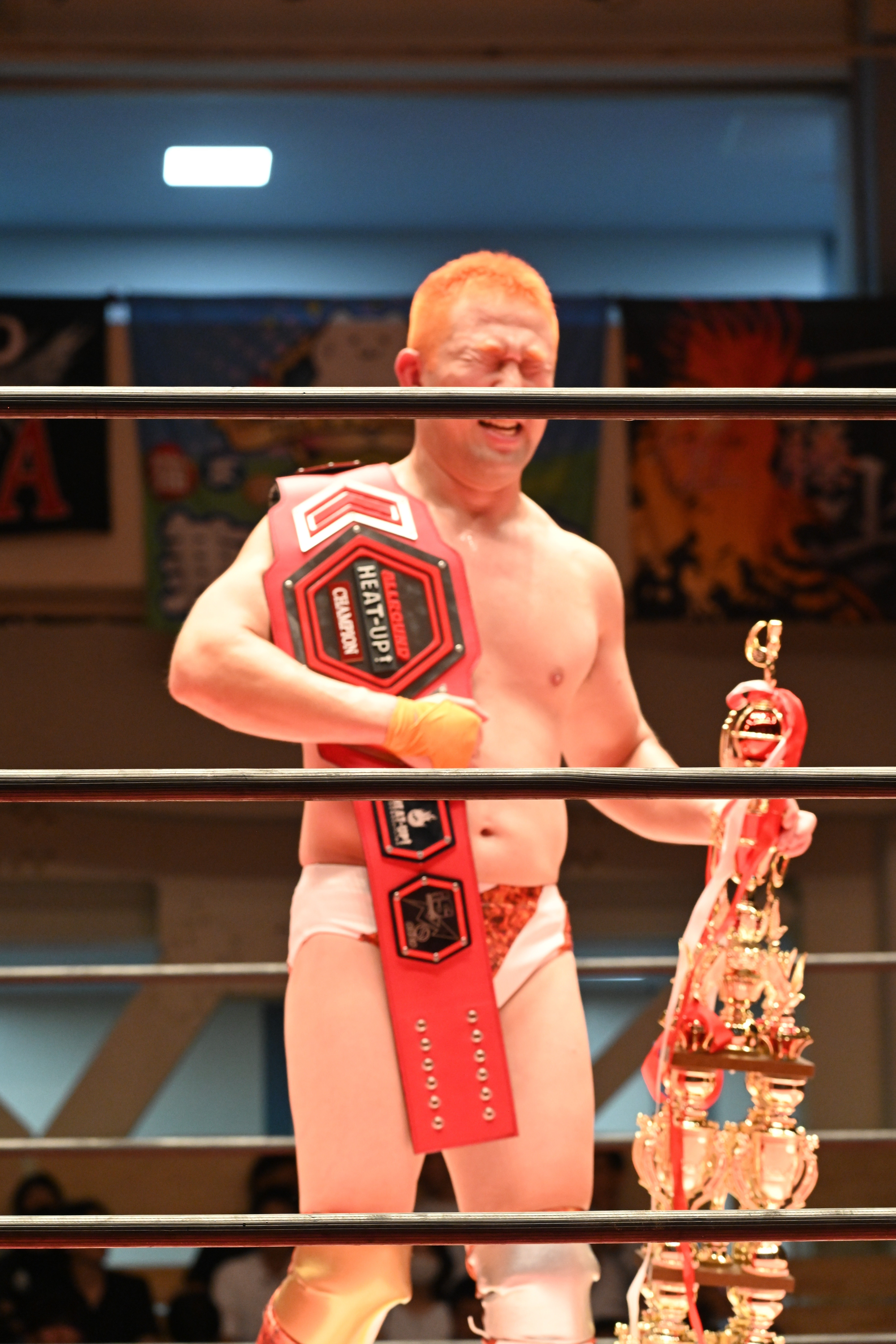 リアルヘッド　ボクトウ刺繍　チャンピオンベルト　赤 リアルヘッド ボクトウ刺繍 チャンピオンベルト 赤 Amazon | WBC