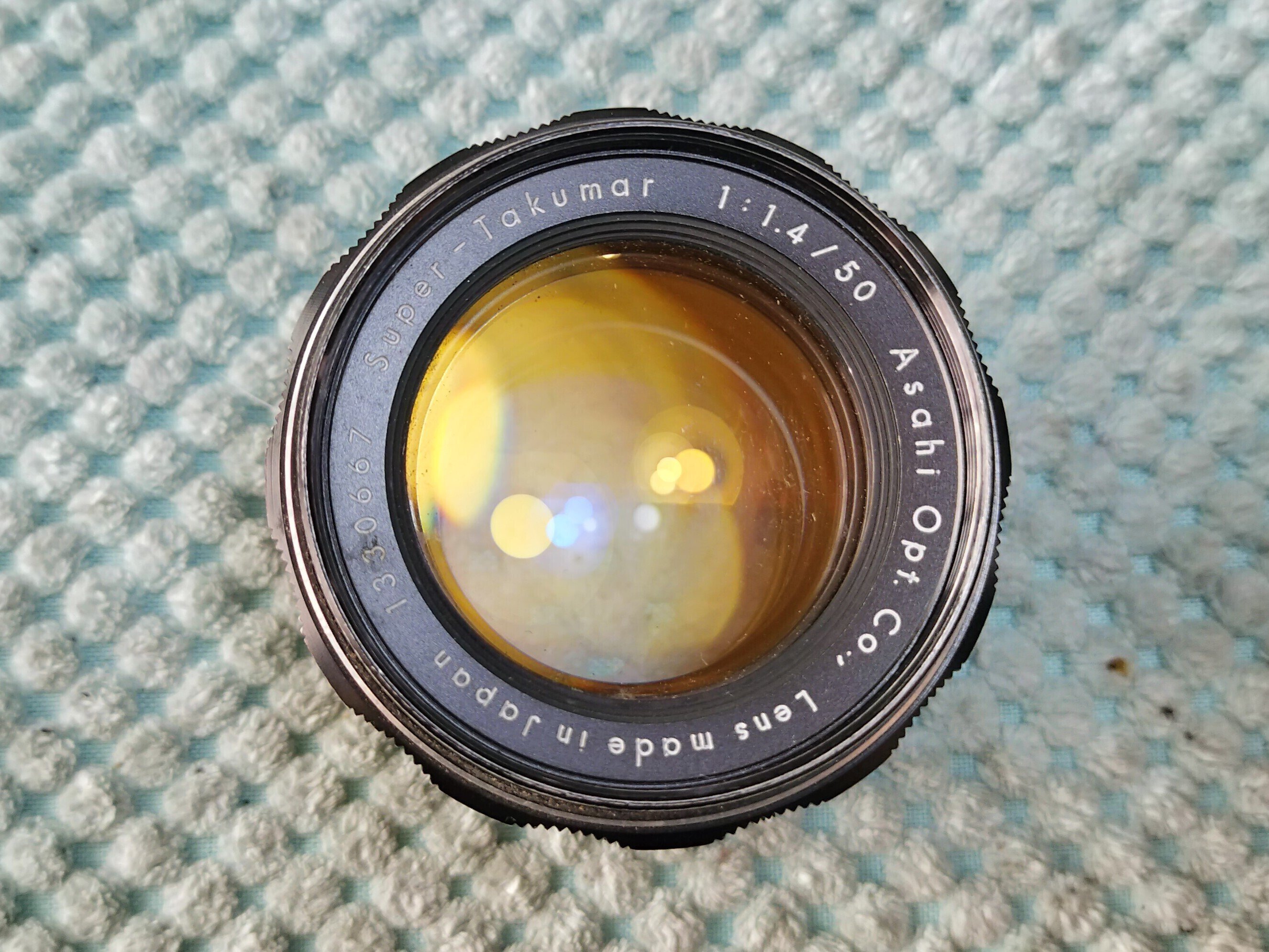 Pentax Super Takumar 50mm F/1.4 8枚玉の分解|フィルムカメラ Pentax Super Takumar 50mm F/1.4 8枚玉の分解|フィルムカメラ
