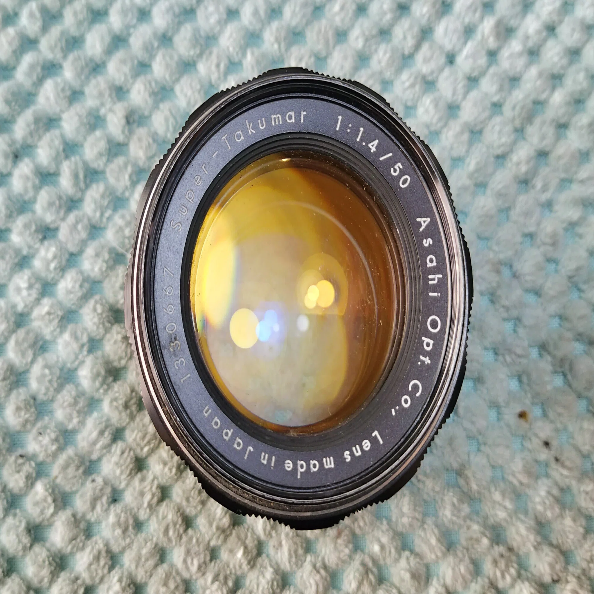 Pentax Super Takumar 50mm F/1.4 8枚玉の分解｜フィルムカメラ修理の 