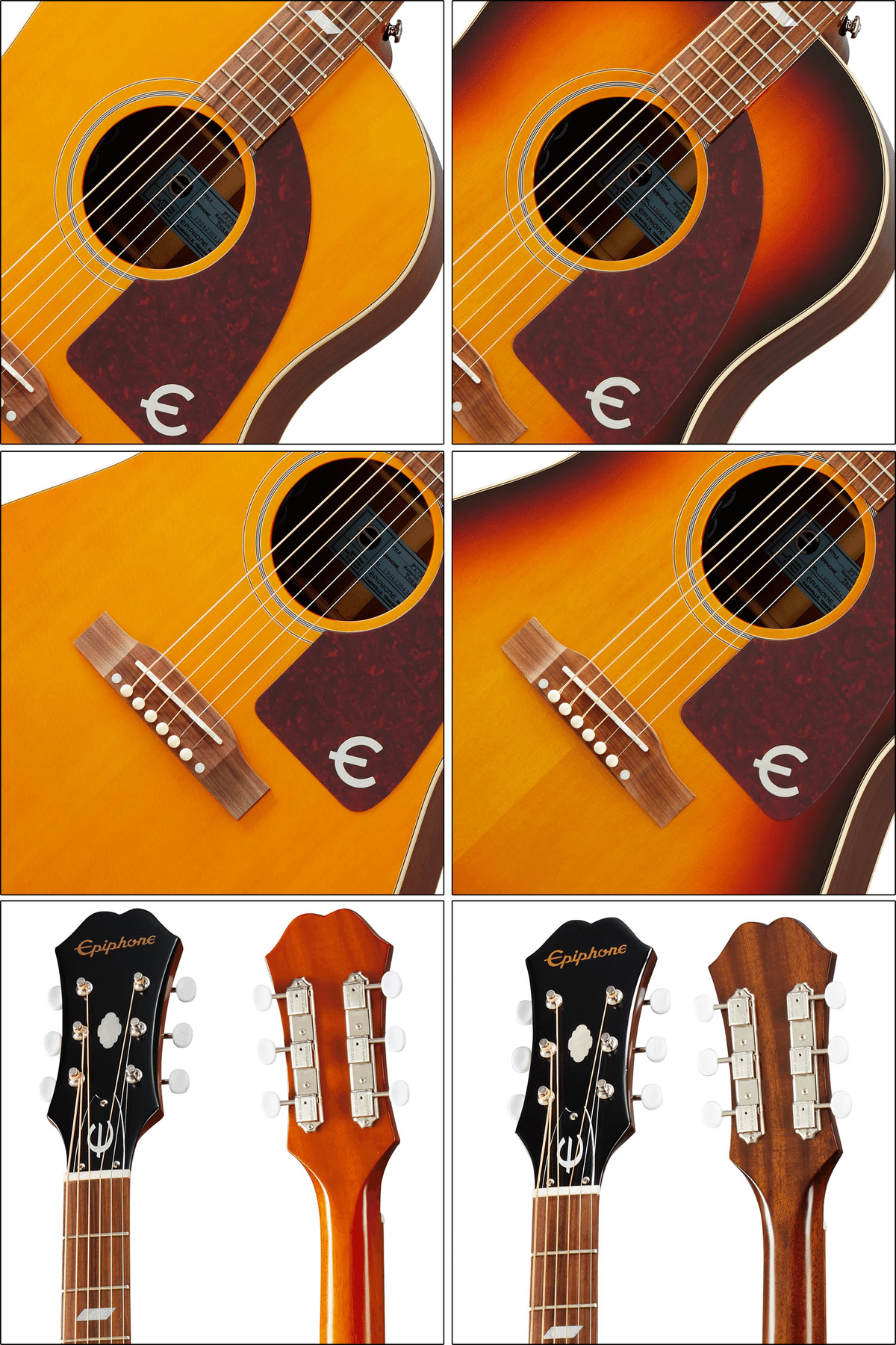 エピフォン マスタービルト テキサン　レフティ仕様 左利き エレアコ　アコギ Epiphone エピフォン Masterbilt Texan Antique Natural