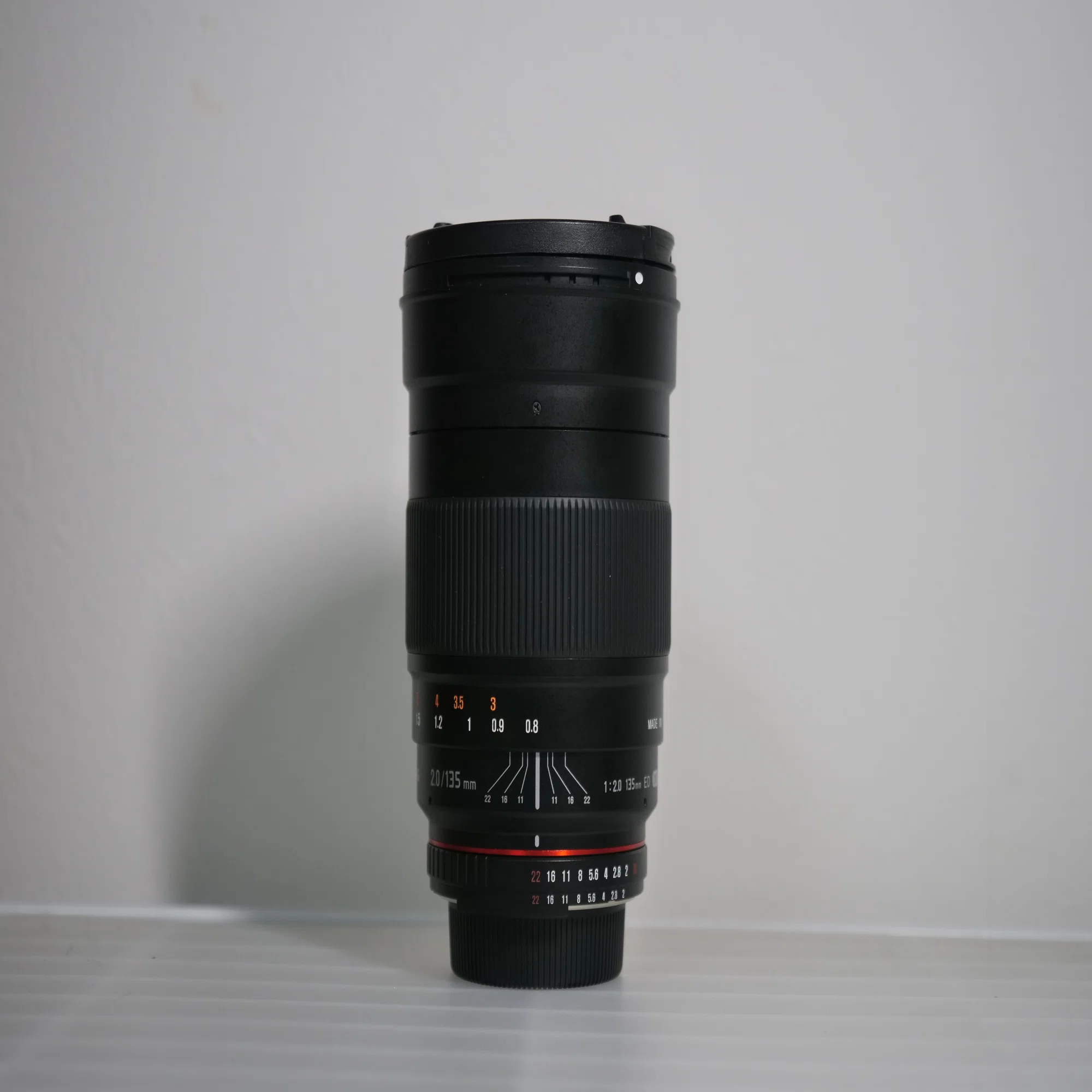 レンズレビュー】SAMYANG 135mm F2 ED UMC｜鷺