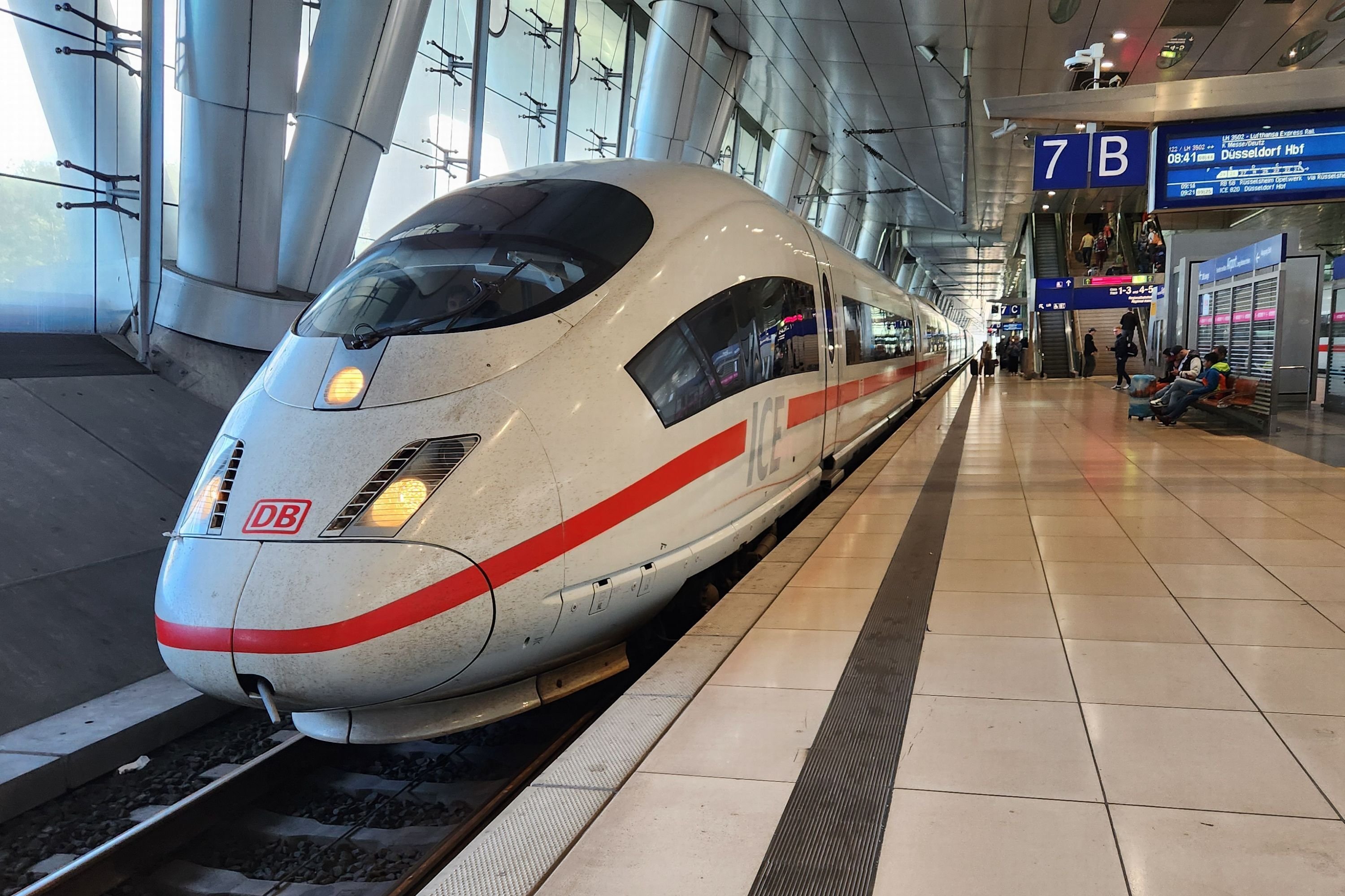 ドイツ鉄道 ドイツ最新の高速列車 ICE 3neo【ドイツ・フランス鉄道旅行2024