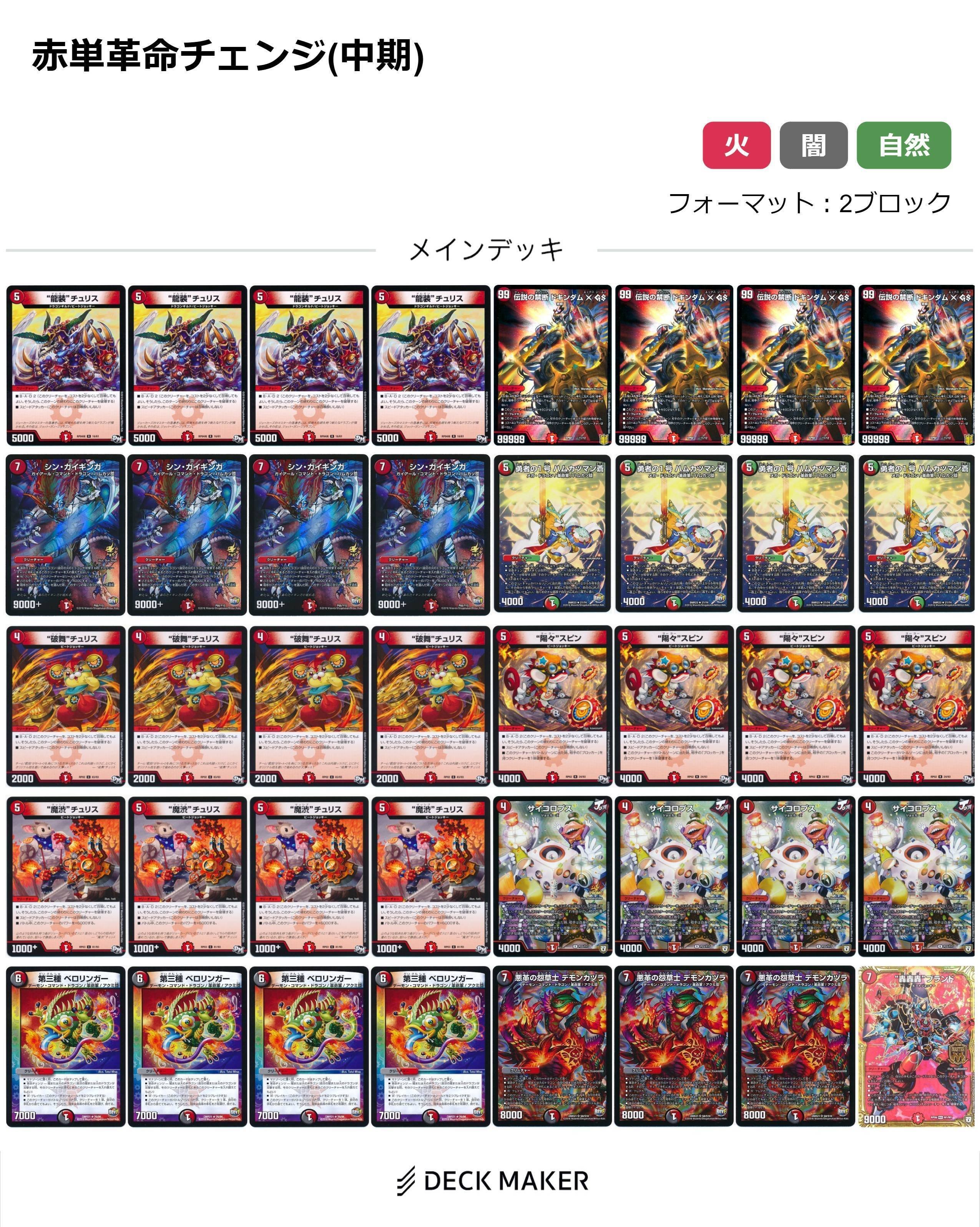 テキスト二倍雑多デッキVol.7「赤単ドキンダム」｜アシッド