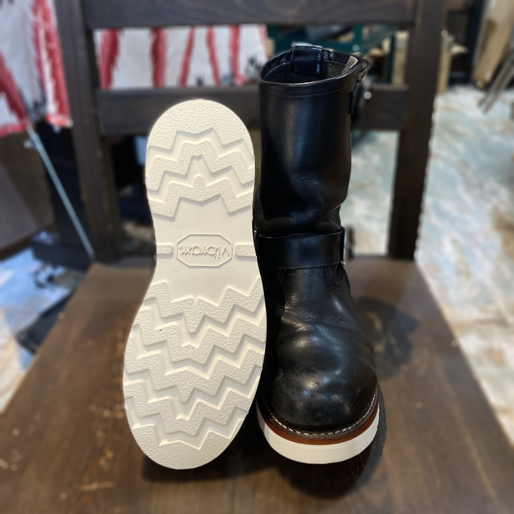 Resole/ソールカスタム】Red Wing#2268 Engineer Boots|CREA Resole/ソールカスタム】Red Wing#2268 Engineer Boots|CREA