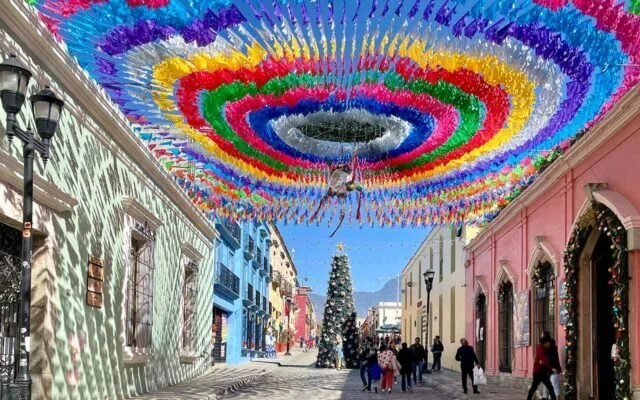 オアハカのクリスマスの様子