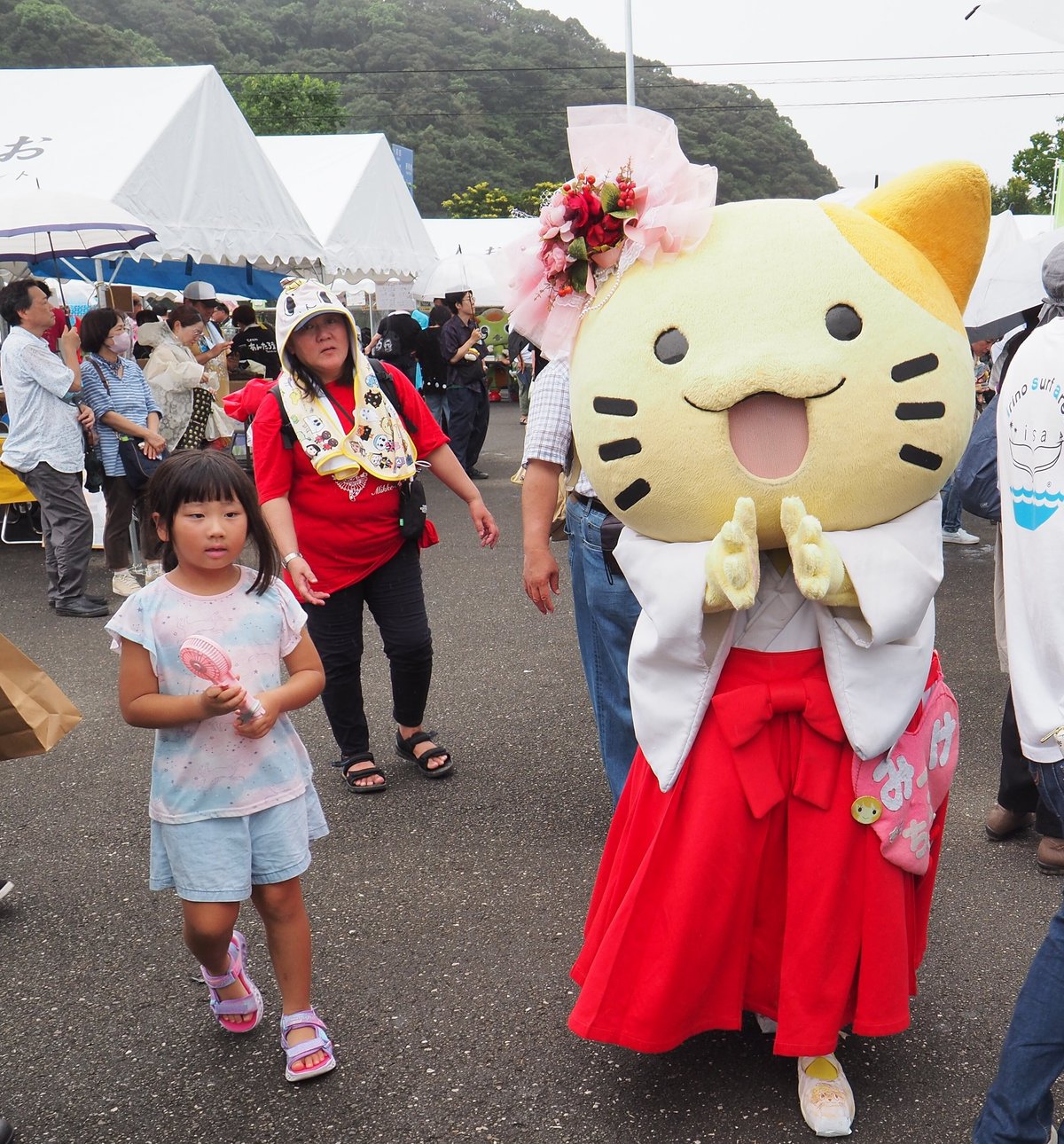 銀ガムテ ロ リ  ご当地キャラまつりｉｎ須崎 しんじょう君が観客を魅了！｜中山道雄