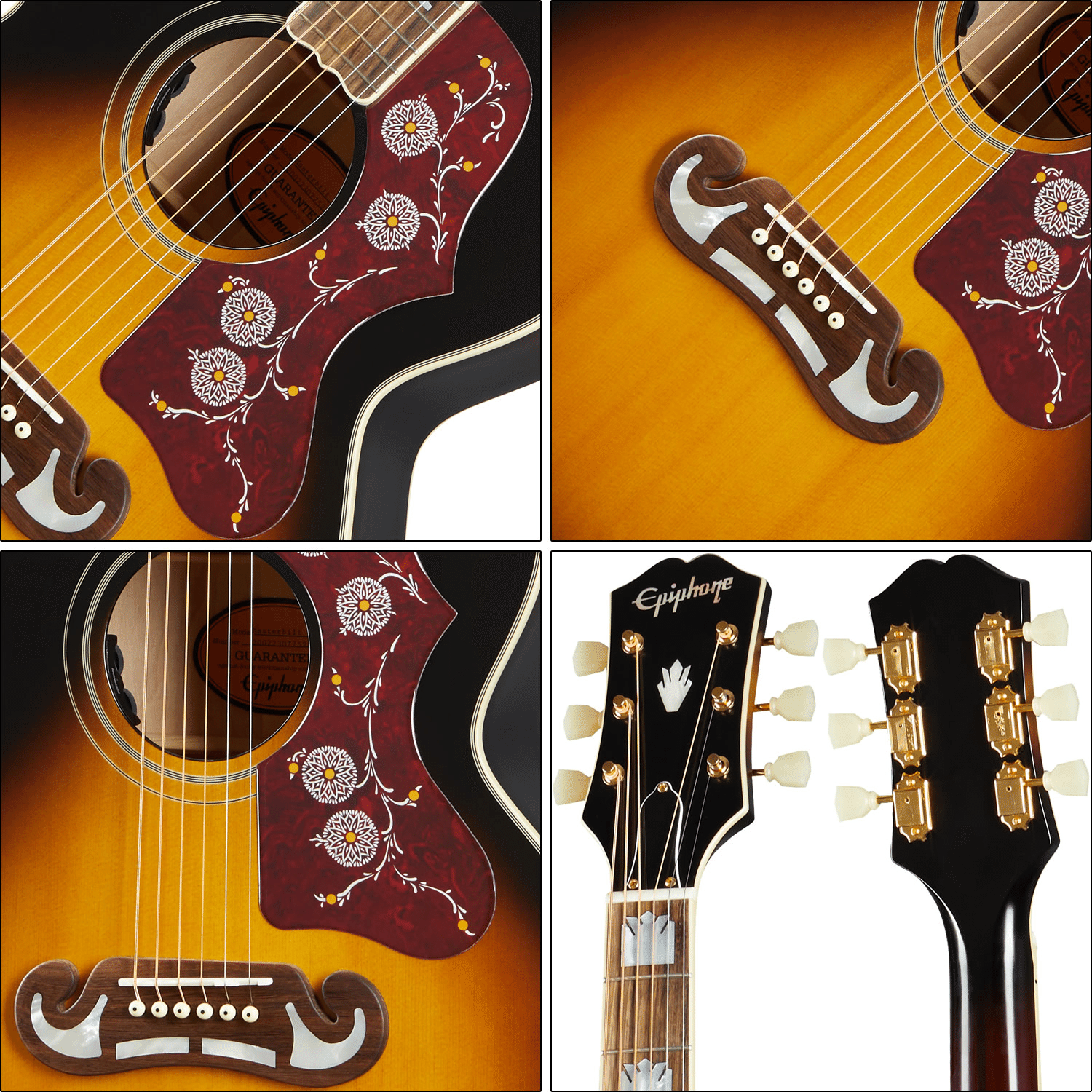 キング・オブ・フラットトップ！ギブソン直系エピフォンによる「J-200