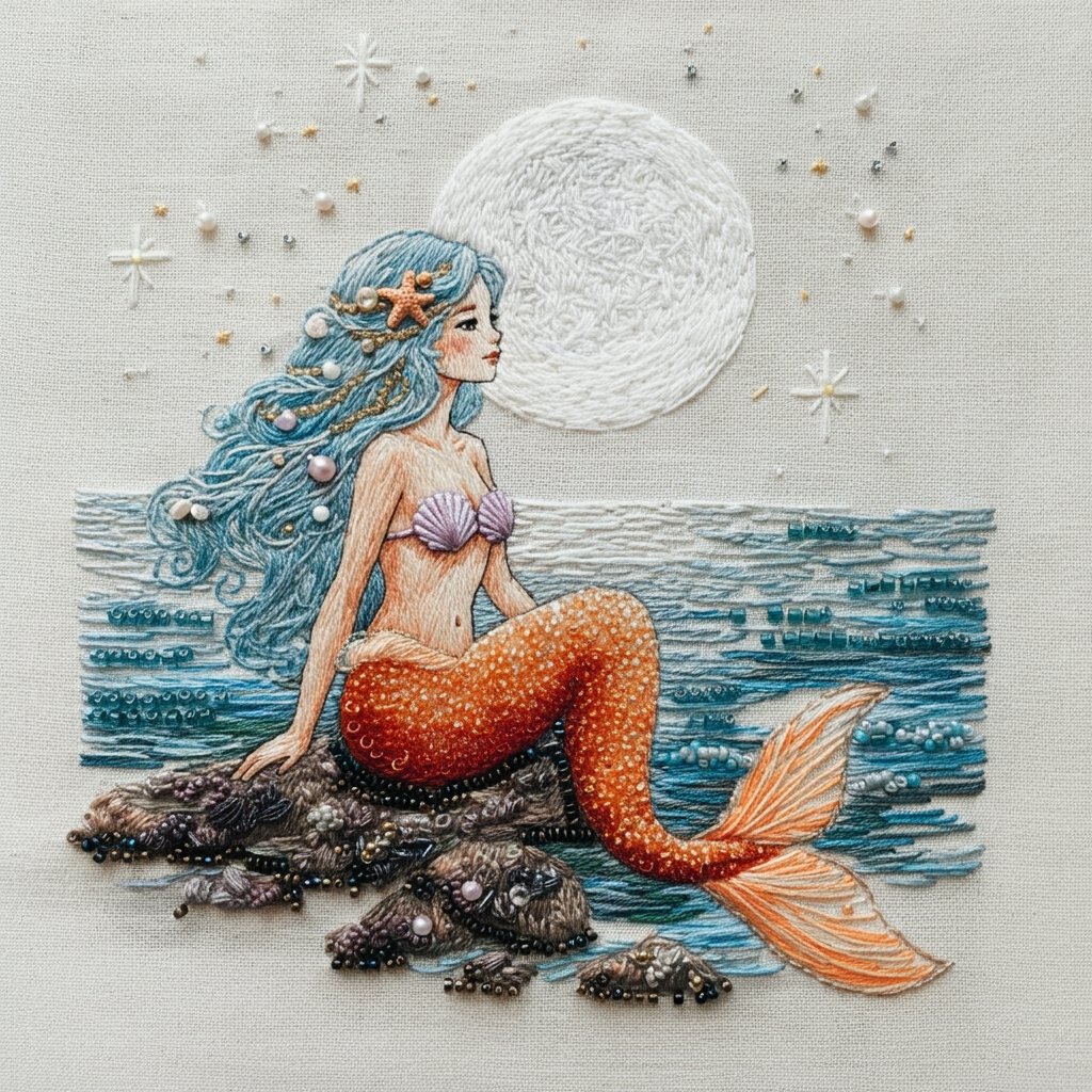 絵画　人魚 d171e2fda4a4908e6b111f9fe35a24