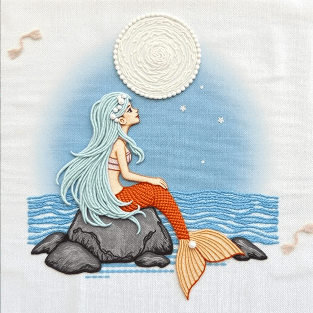 画像生成AI】人魚姫の月見|Nyori 画像生成AI】人魚姫の月見|Nyori