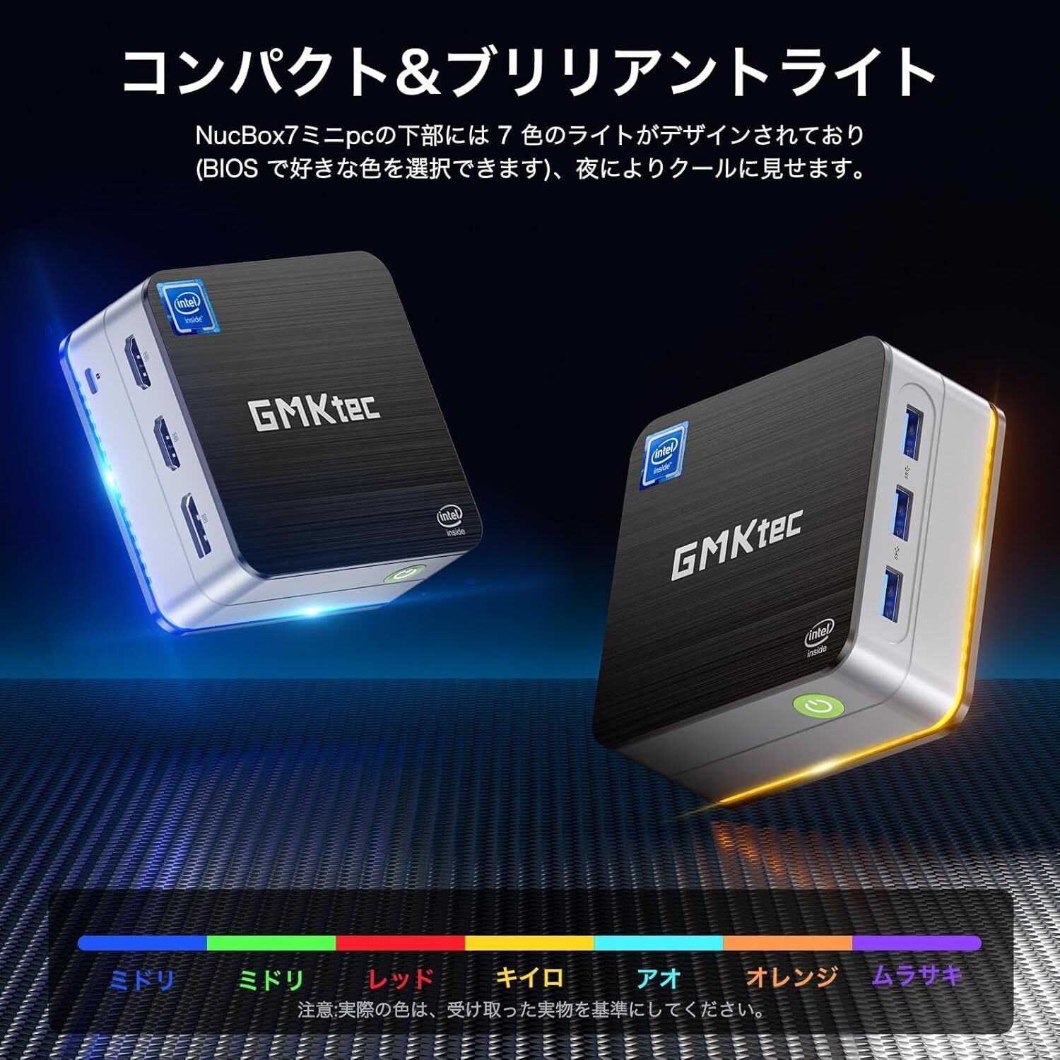 ミニPC GMKtec NucBox7 (Windows 11 Pro)