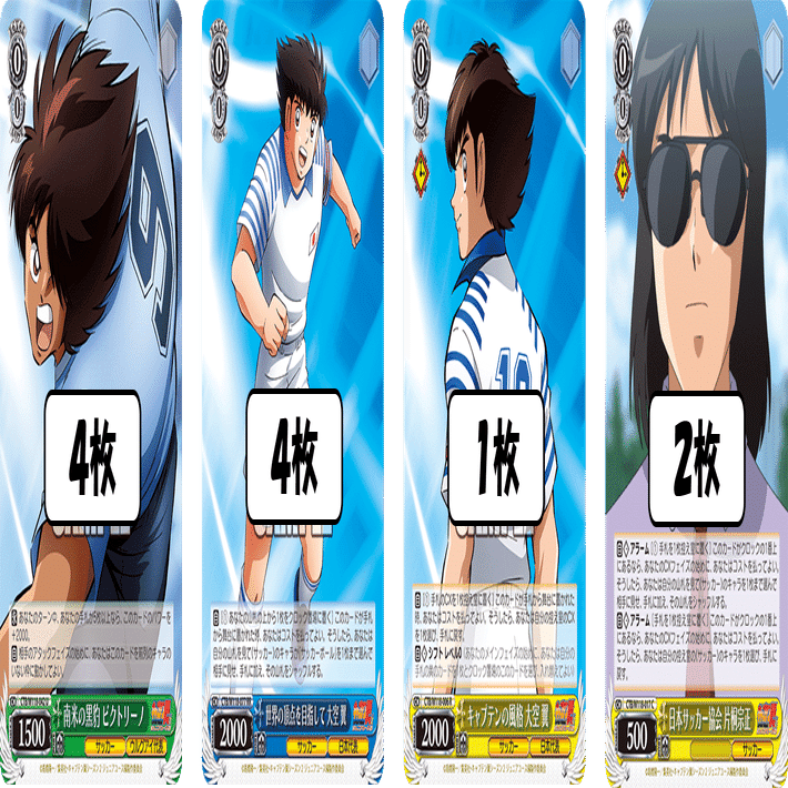 何も始まってないうちから諦めるな！キャプテン翼 扉宝【構築記事】｜しむ