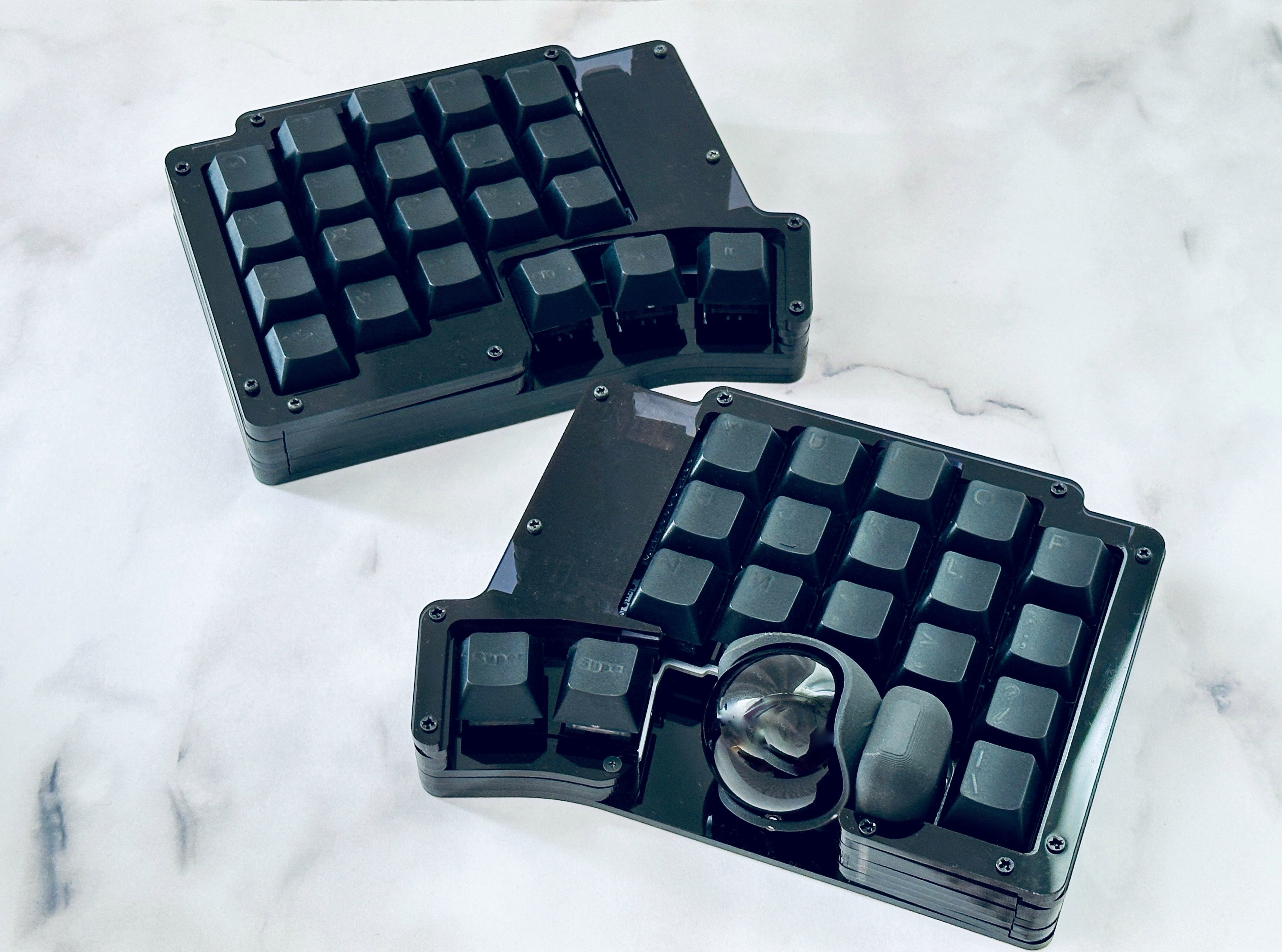 トラックボール付きキーボード「Keyball39」1ヶ月使ってみての トラックボール付きキーボード「Keyball39」1ヶ月使ってみての