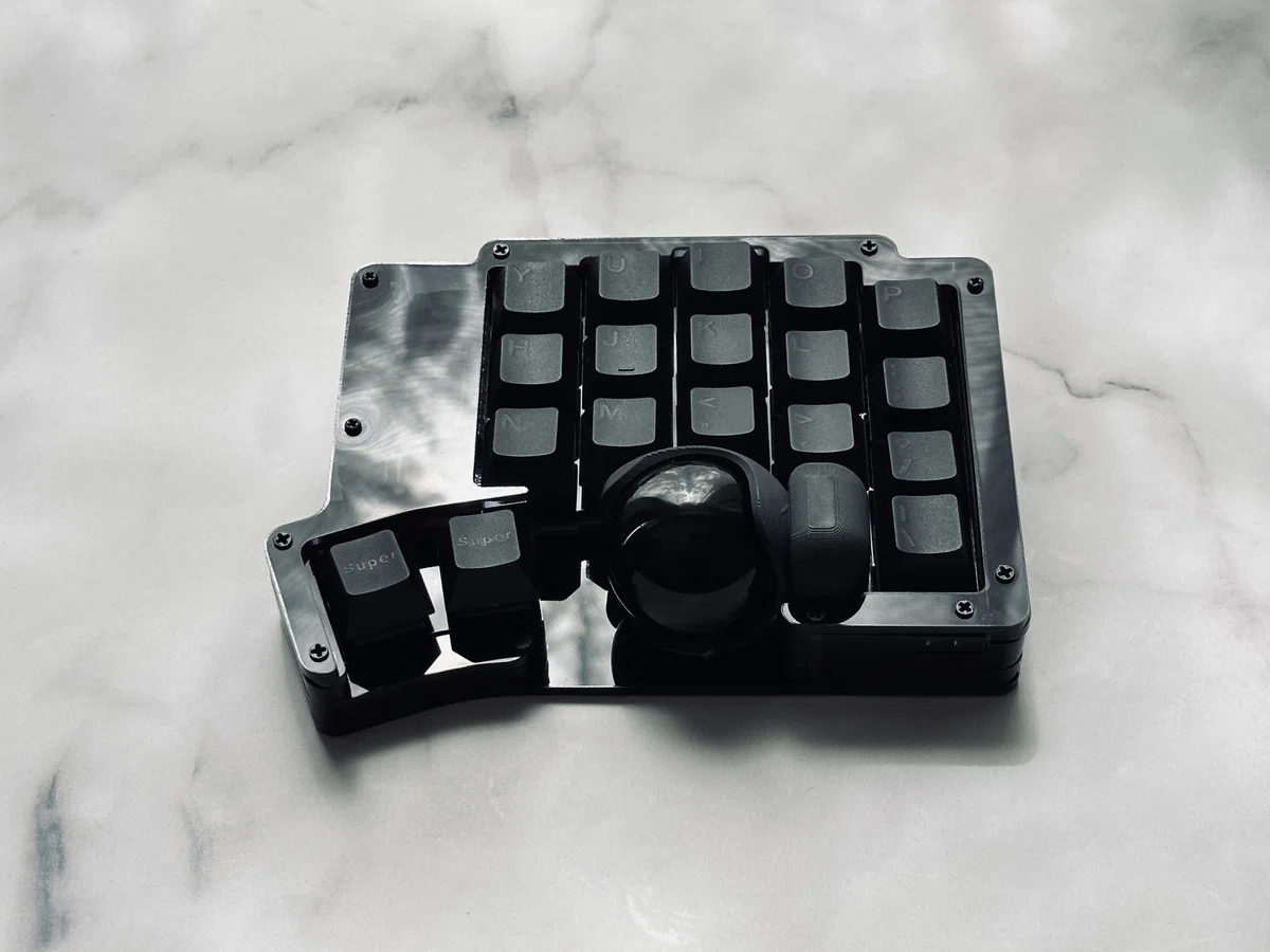 トラックボール付きキーボード「Keyball39」1ヶ月使ってみてのレビュー 