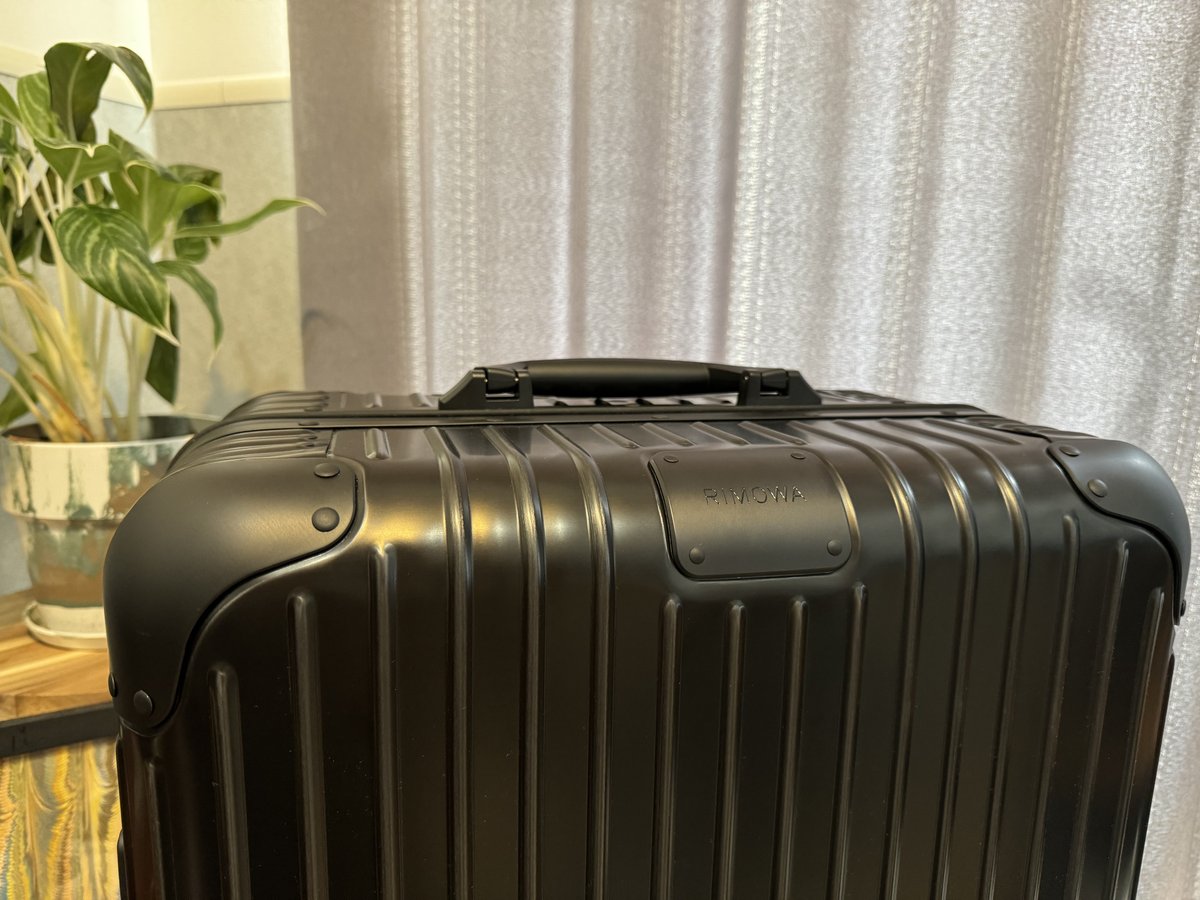 箱付き希少【RIMOWA】 リモワ ラゲージタグ やむを得ない クレメンティ  