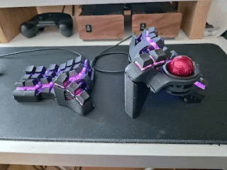 自作キーボード Charybdis Mini】 テンティングを試す|punyoon 自作キーボード Charybdis Mini】 テンティングを試す|punyoon