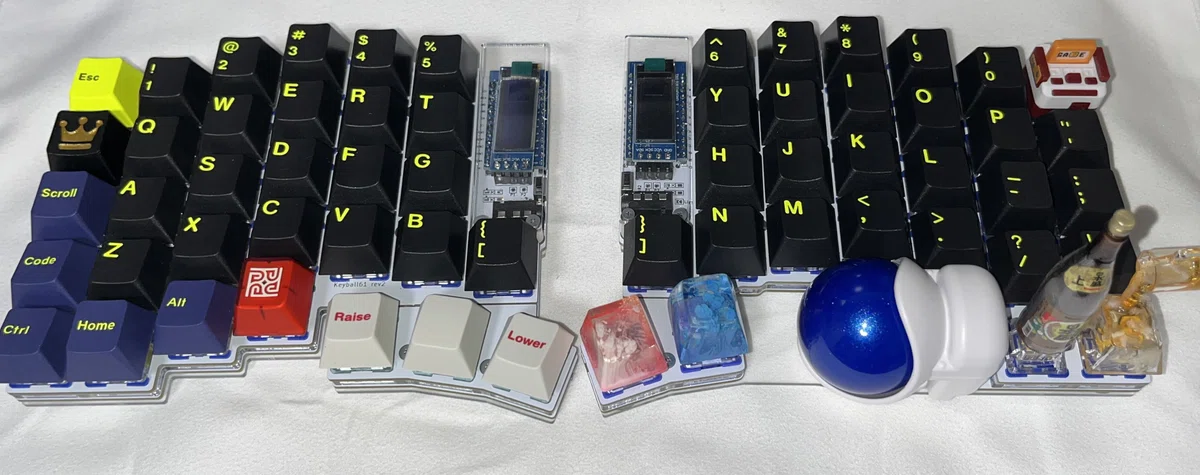 はんだ付け完全未経験者がKeyball61を作った件（＋α）について｜Ball