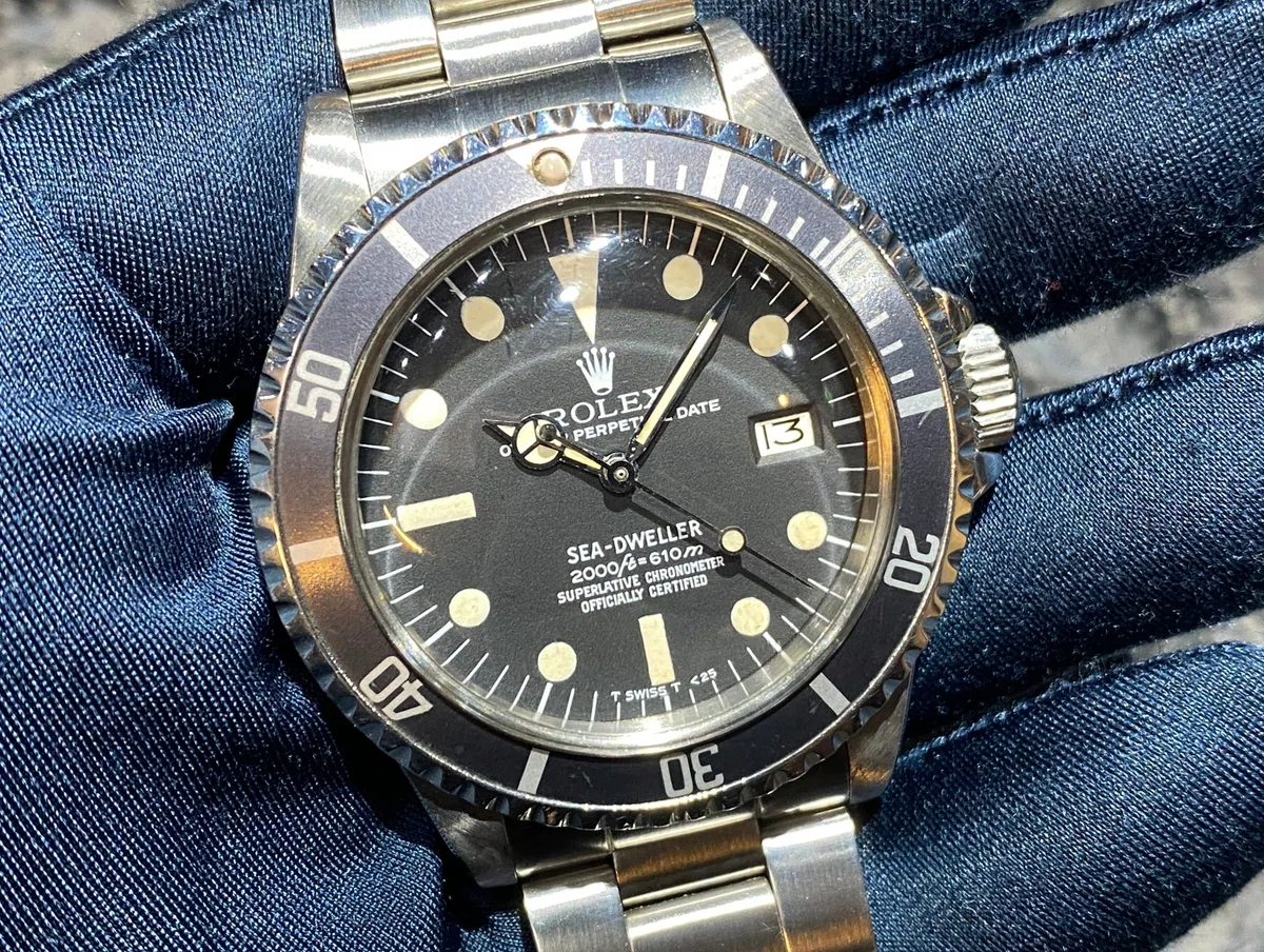 コレクターズアイテム！シードゥエラー 1665 レイルダイヤル 78年 