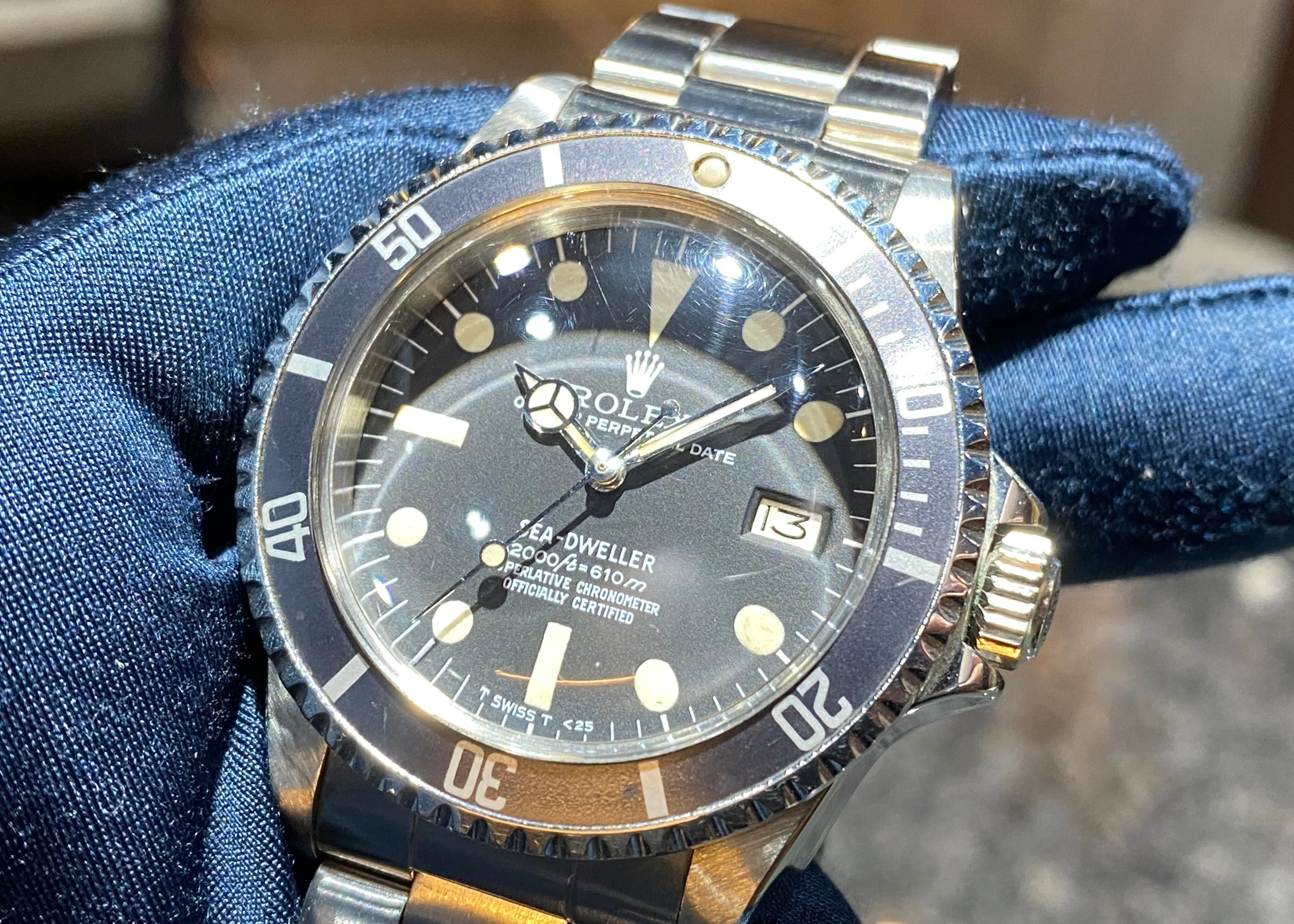 コレクターズアイテム！シードゥエラー 1665 レイルダイヤル 78年