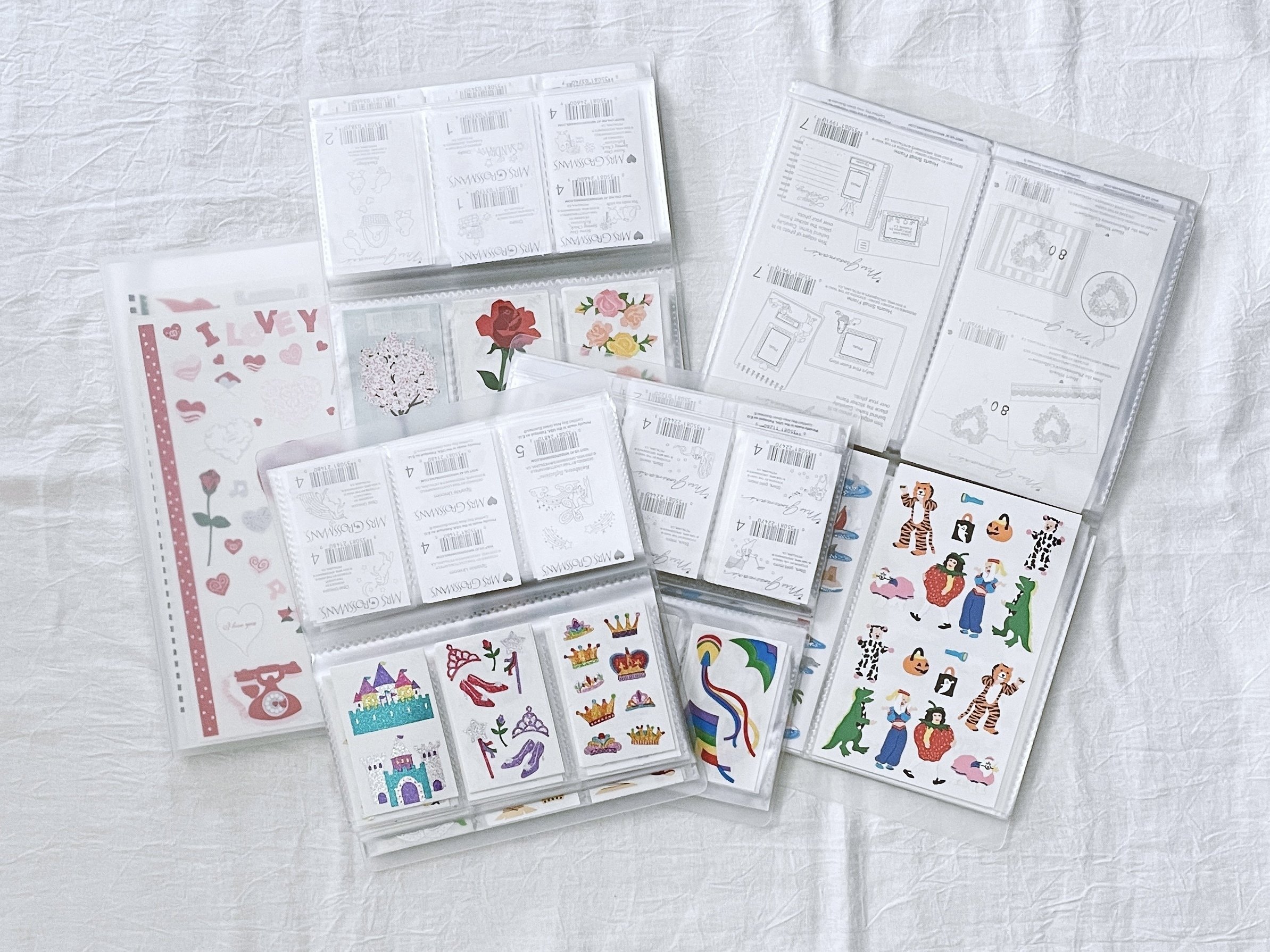 Mrs.Grossman'sのステッカー保管方法を新しくしました！｜ちゃん