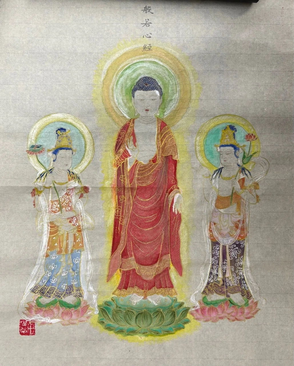 仏画曼荼羅アート―Art work at HORAKUJI―|達磨の眼【本伝統文化を世界へ】