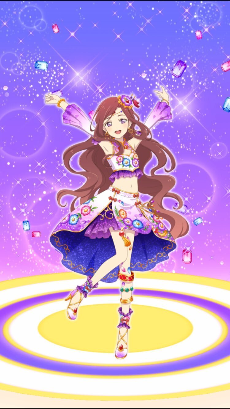 アジアンナイトコーデ 香澄真昼 香澄夜空 アイカツスターズ 映画 前売り特典 アイカツ アジアンナイトアクセ 前売特典限定 アイカツスターズ！香澄