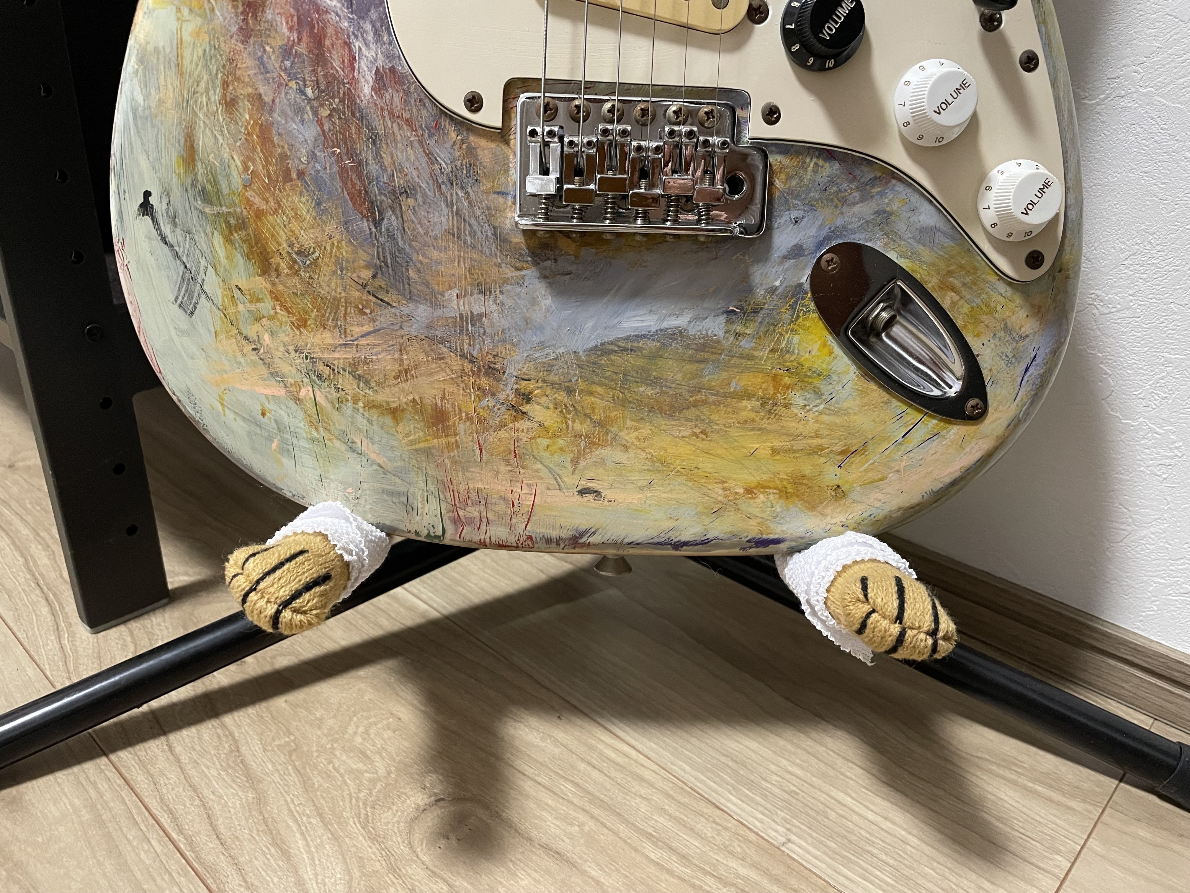 ラッカー塗装 ストラト コンポーネント ギター ストラト大改造（見た目編1/2） | 夢を叶える音楽教室～東京・錦糸町