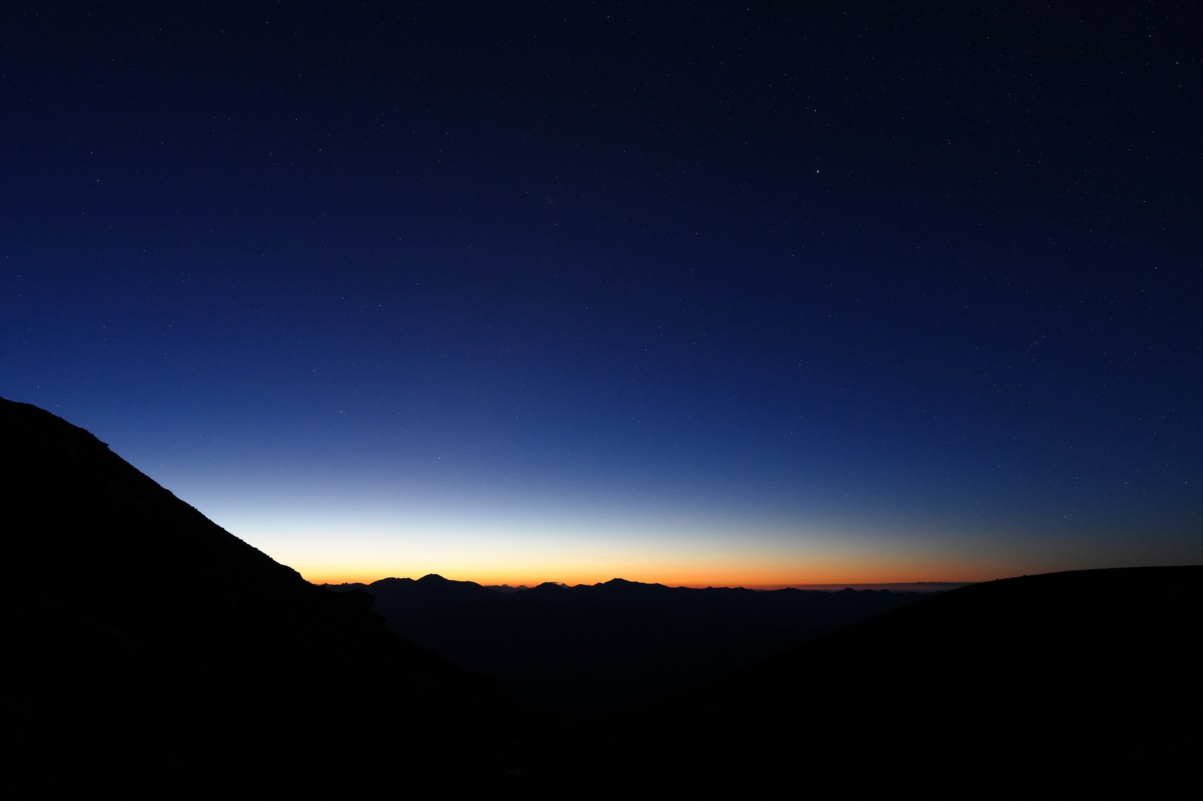 色づき進む山の紅葉｜風景写真 四季の山旅