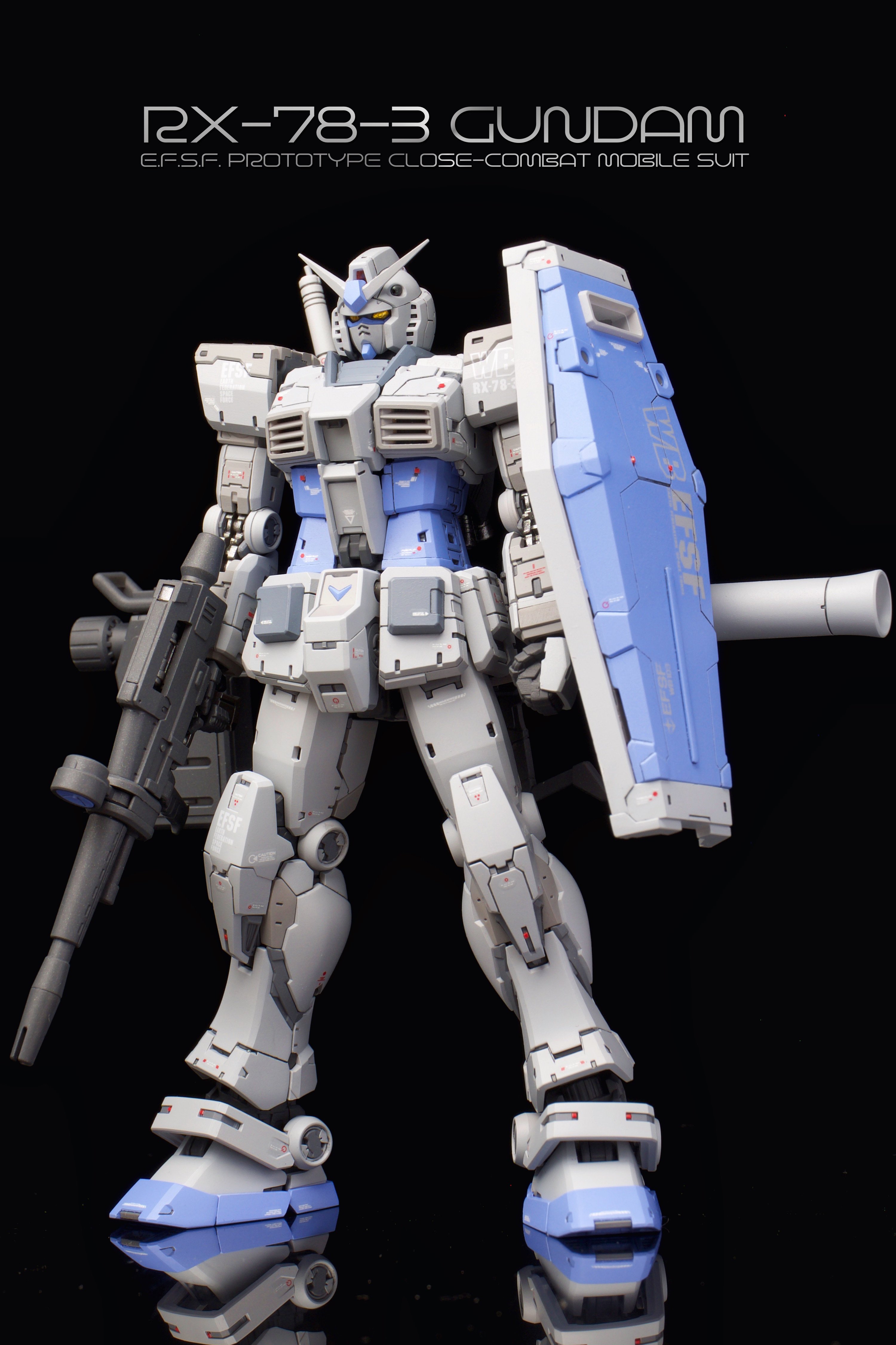 RGガンダムVer2.0をG3カラーに塗装してみたらカッコよすぎたw
