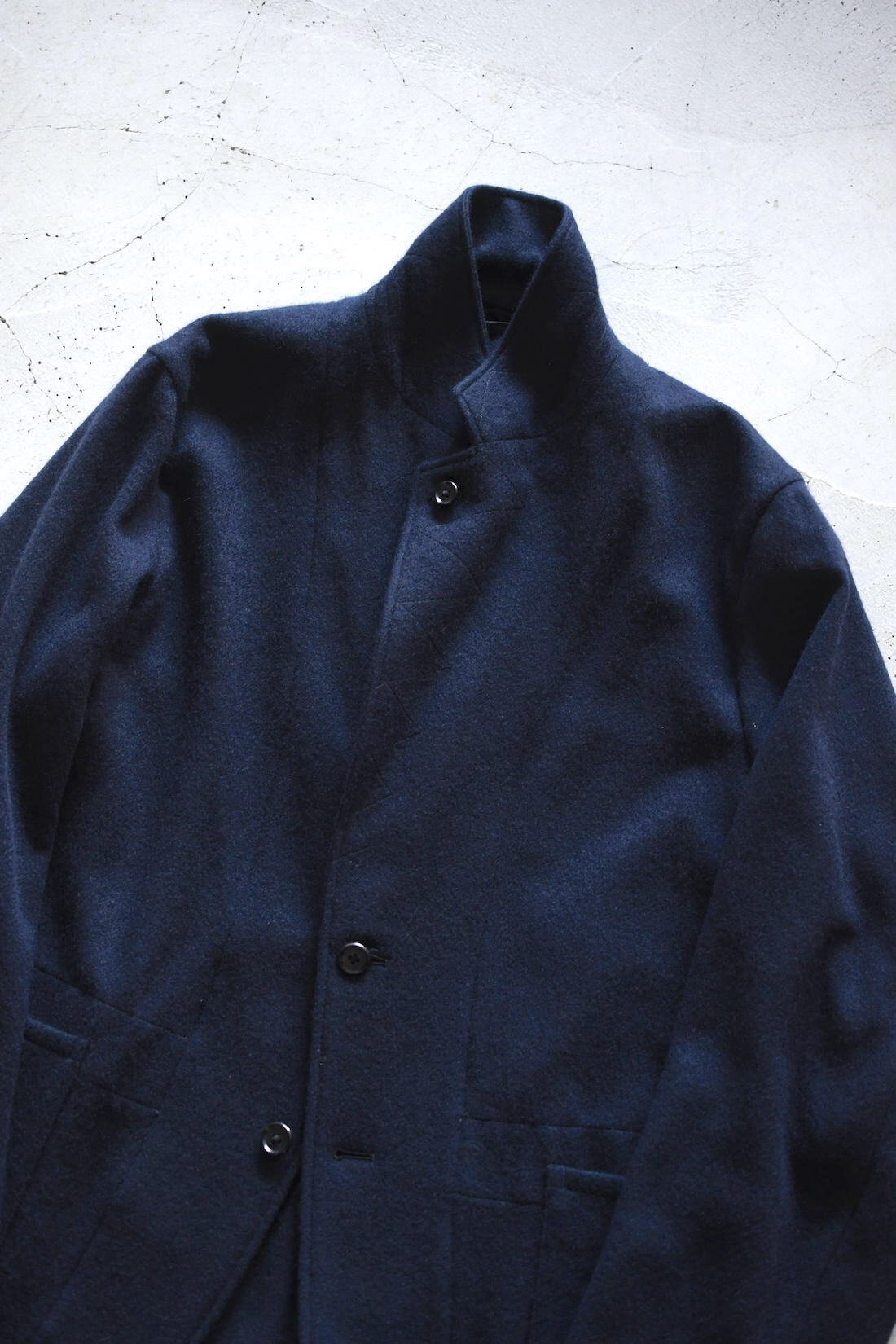 Cashmere flannel take easy jacket exclusive for nariwai