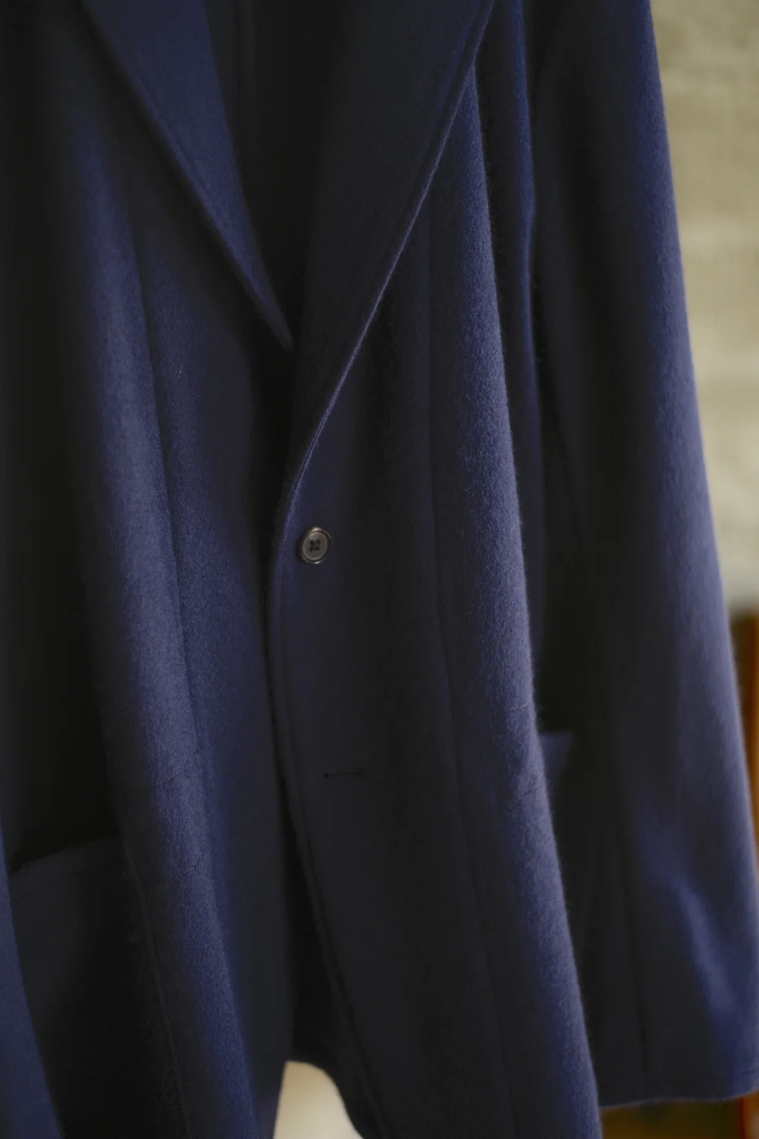 Cashmere flannel take easy jacket exclusive for nariwai