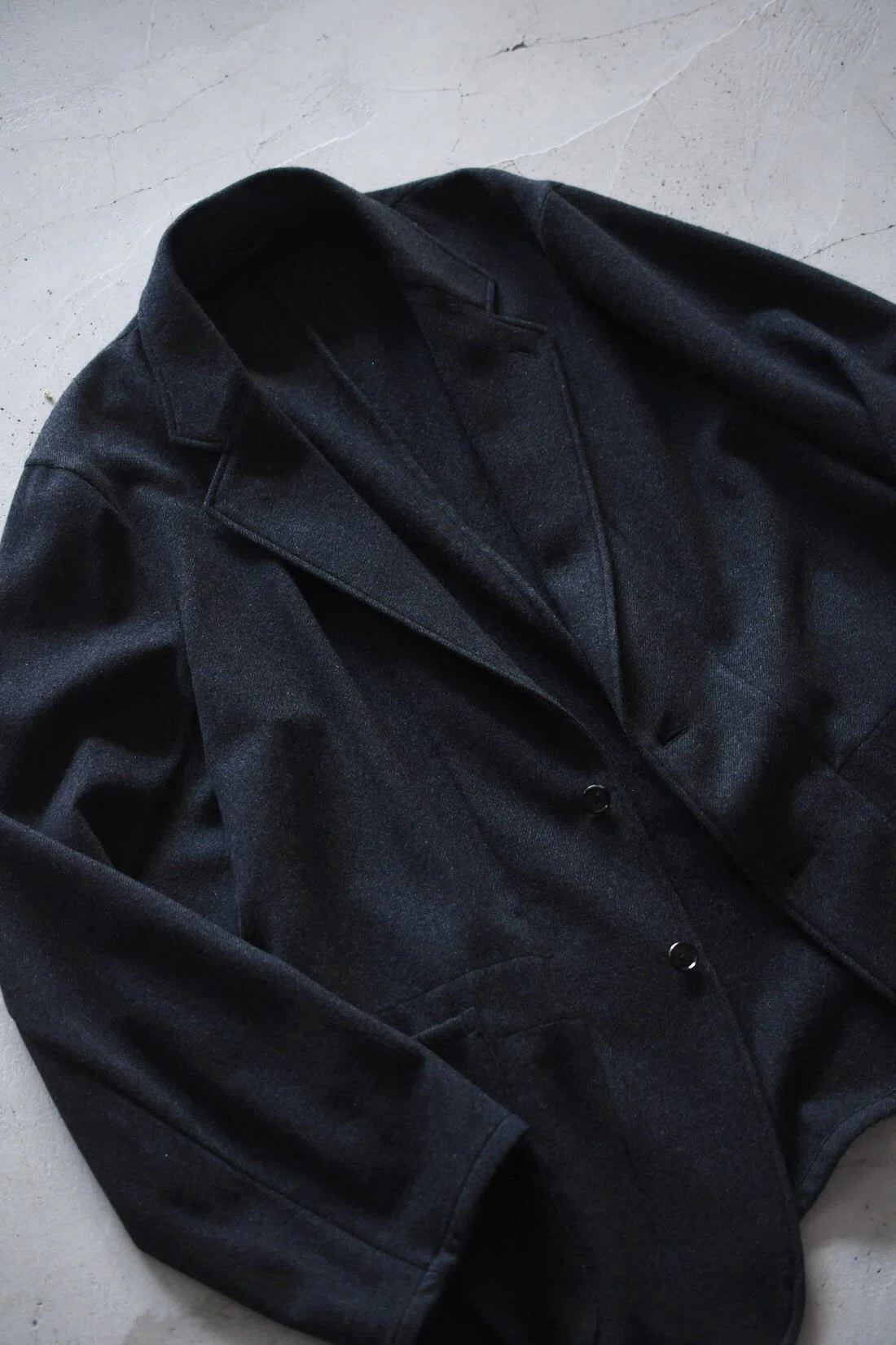 Cashmere flannel take easy jacket exclusive for nariwai