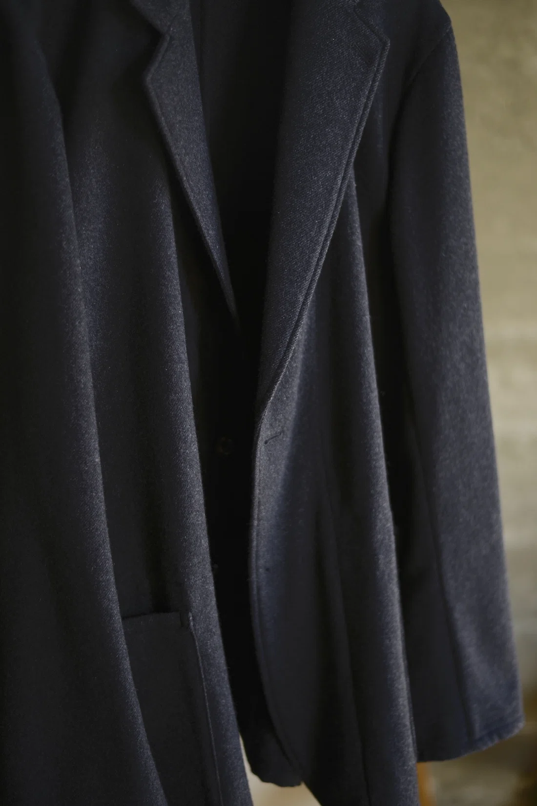 Cashmere flannel take easy jacket exclusive for nariwai