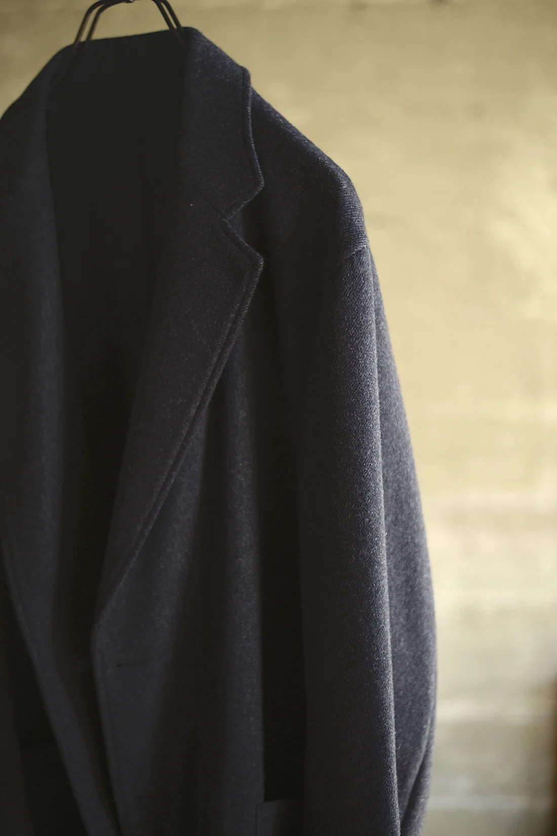 Cashmere flannel take easy jacket exclusive for nariwai