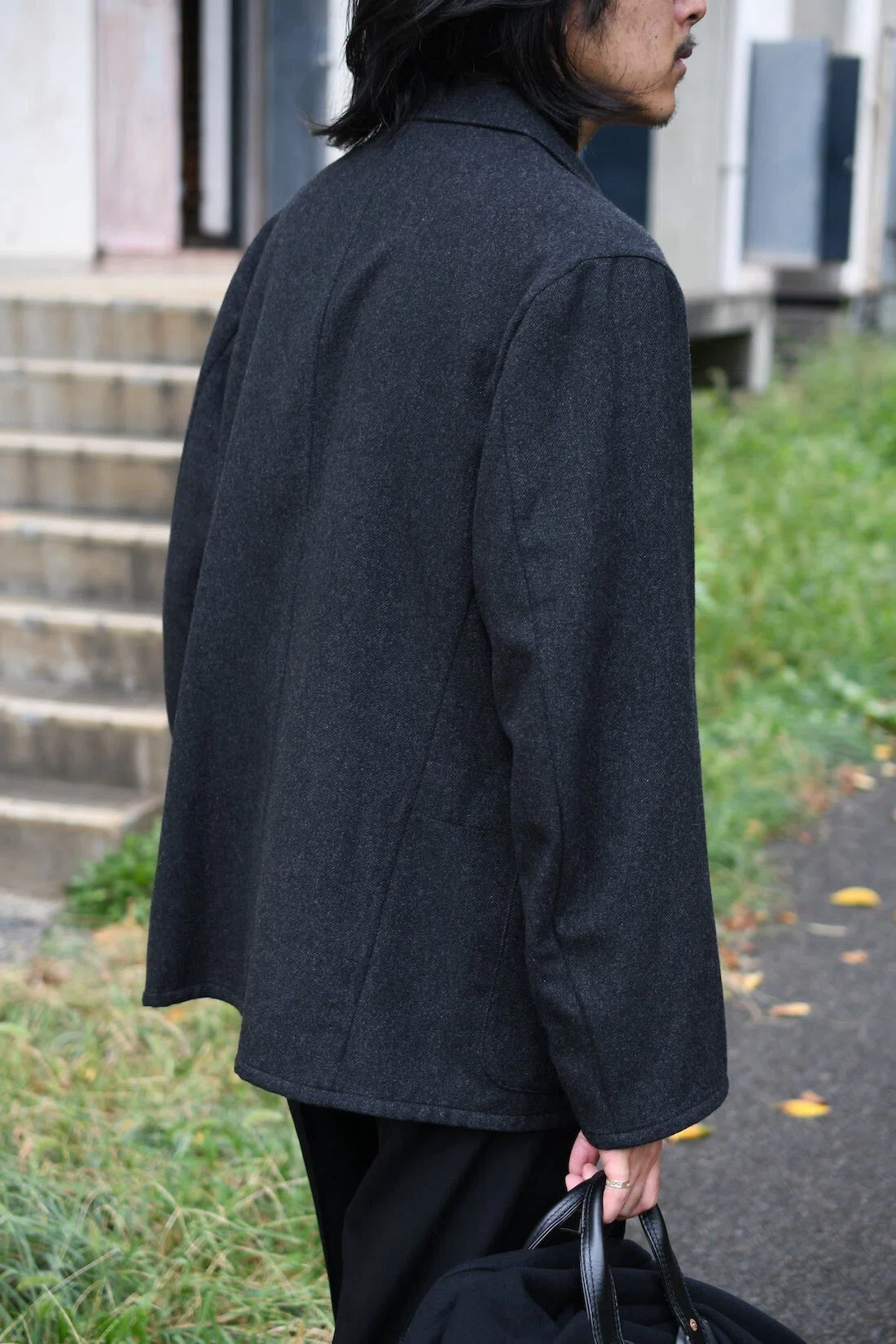 Cashmere flannel take easy jacket exclusive for nariwai 