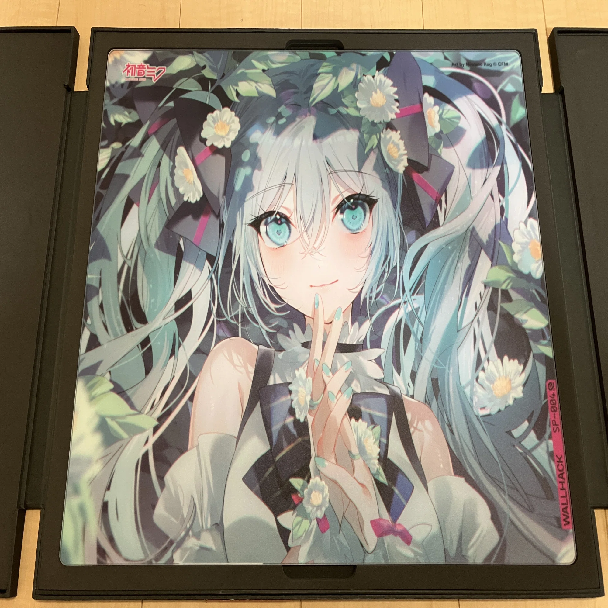 念願の 初音ミク ガラスマウスパッド を手に入れたぞ｜toyotaku3