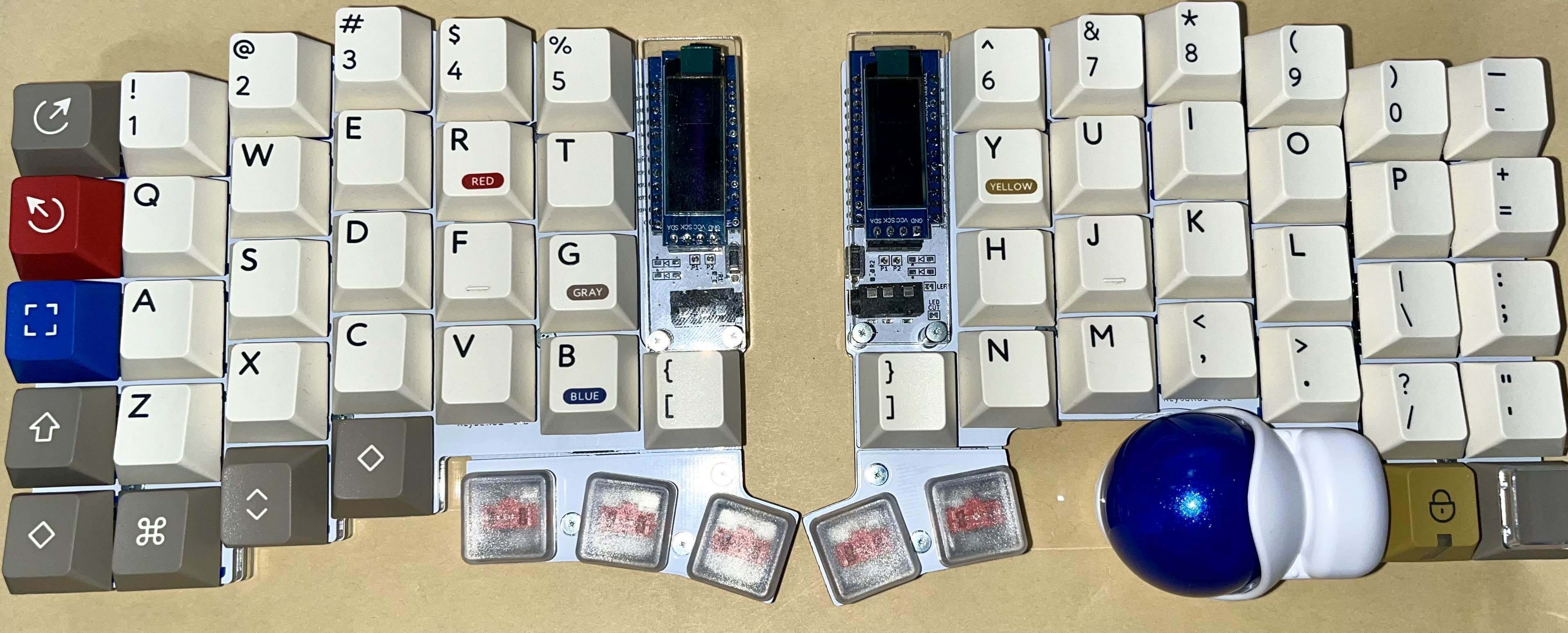 はんだ付け完全未経験者がKeyball61を作った件(+α)について|Ball はんだ付け完全未経験者がKeyball61を作った件(+α)について|Ball
