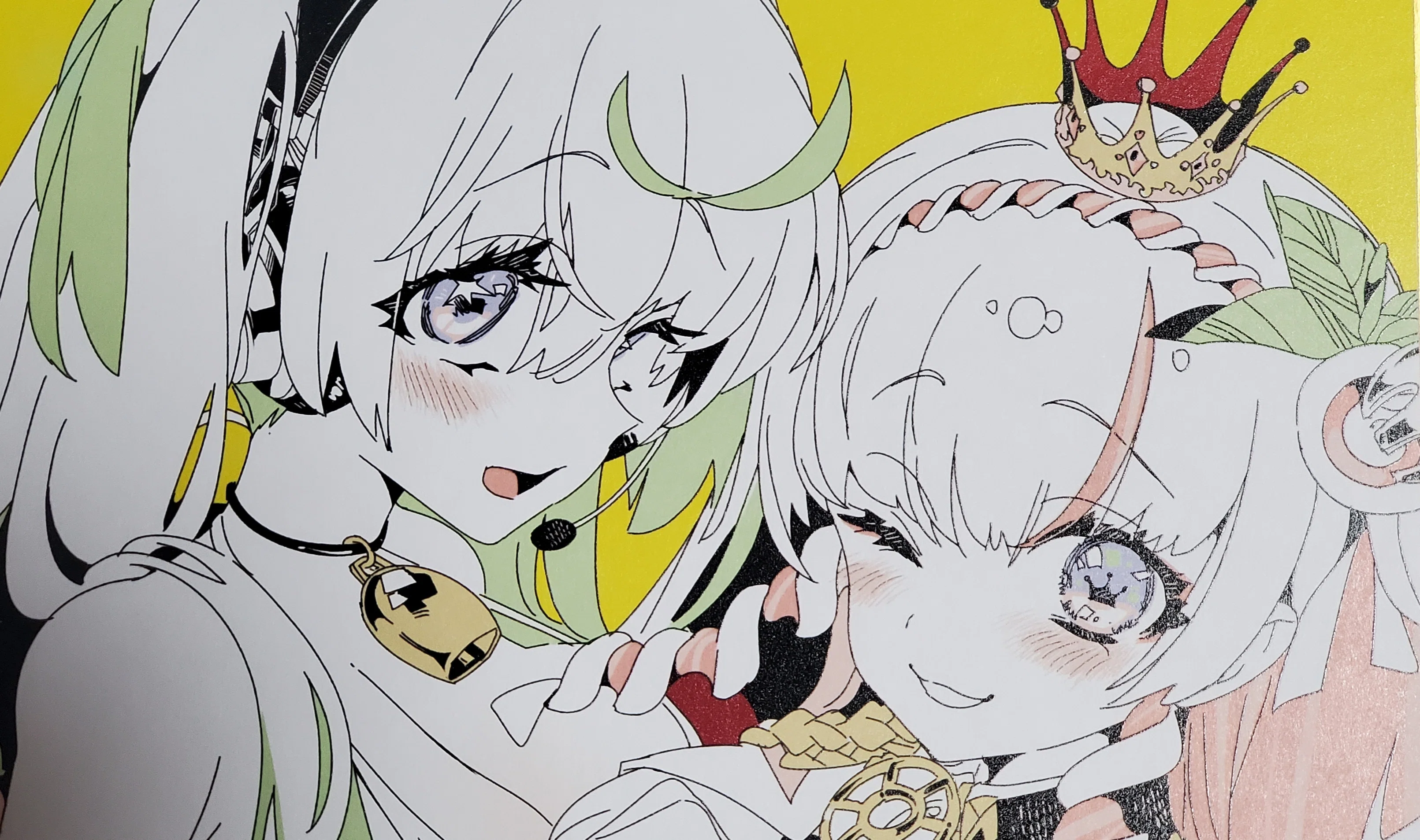 キミイロ×ライバー』ぺぺちコラボイラスト複製サイン色紙が当選しま