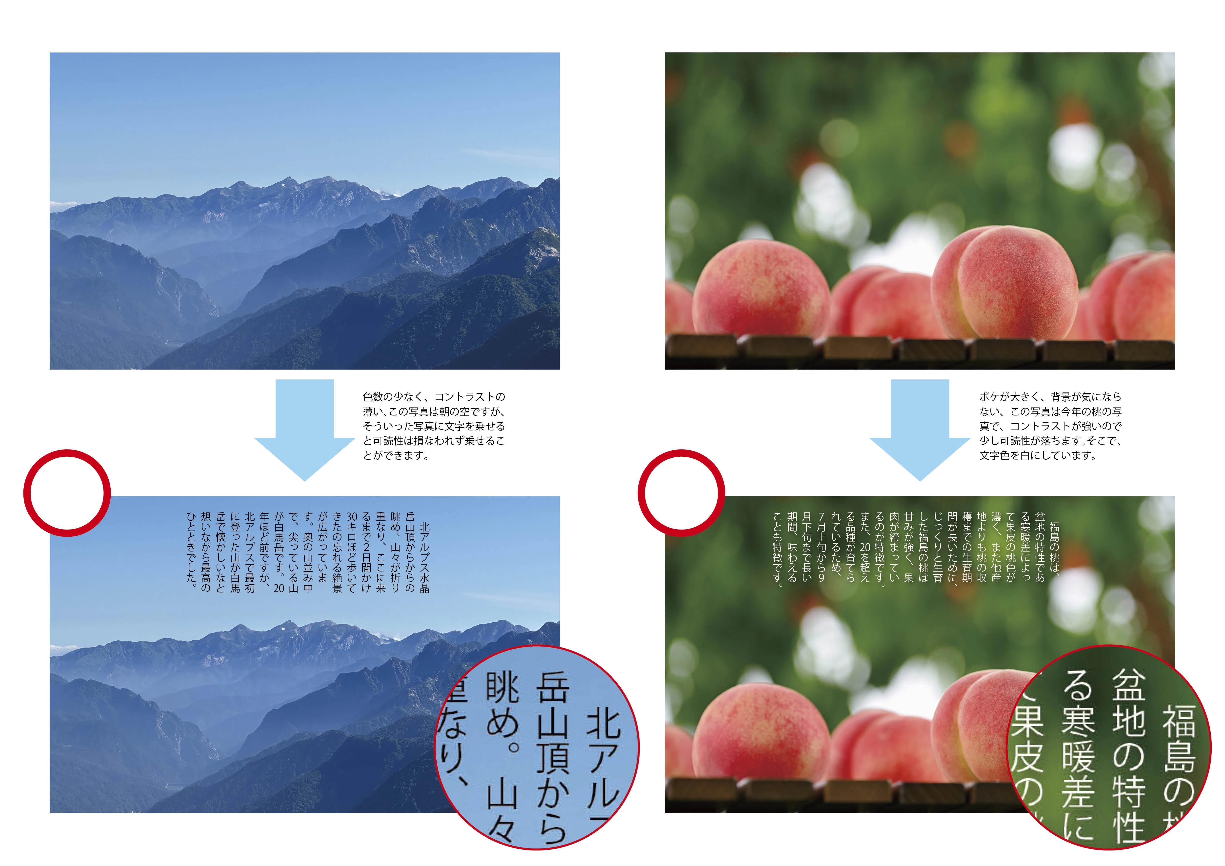 写真に文字を乗せる｜橘内清隆 | だて市政だより前担当者の「広報写真