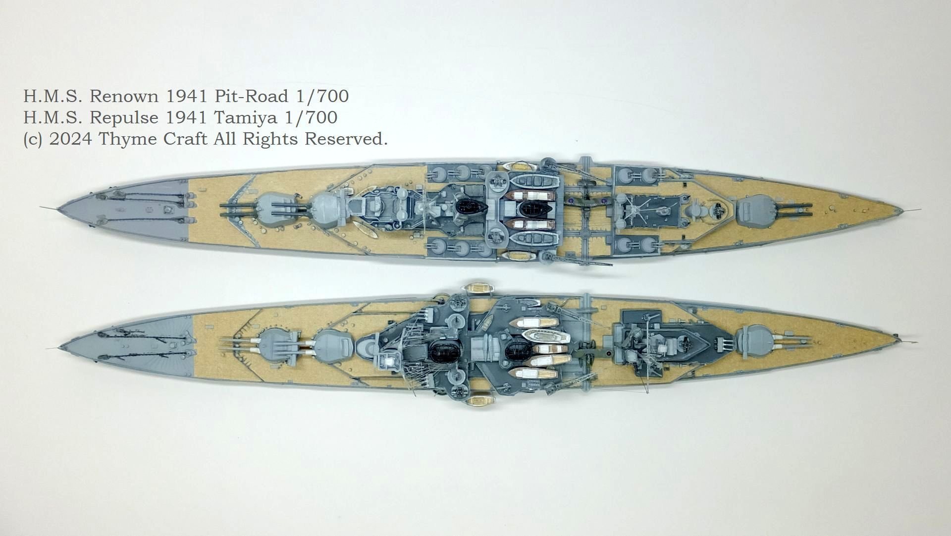 (未使用･未開封品)　1/700 英海軍巡洋戦艦レナウン用エッチング p1m72rm HMS Renown Class 1941 英国海軍巡洋戦艦レナウン級 (Pit-Road