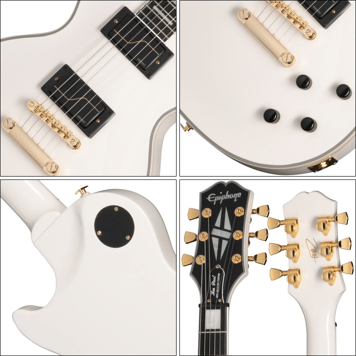 ボーン・ホワイト！エピフォンによるマット・ヒーフィー（TRIVIUM