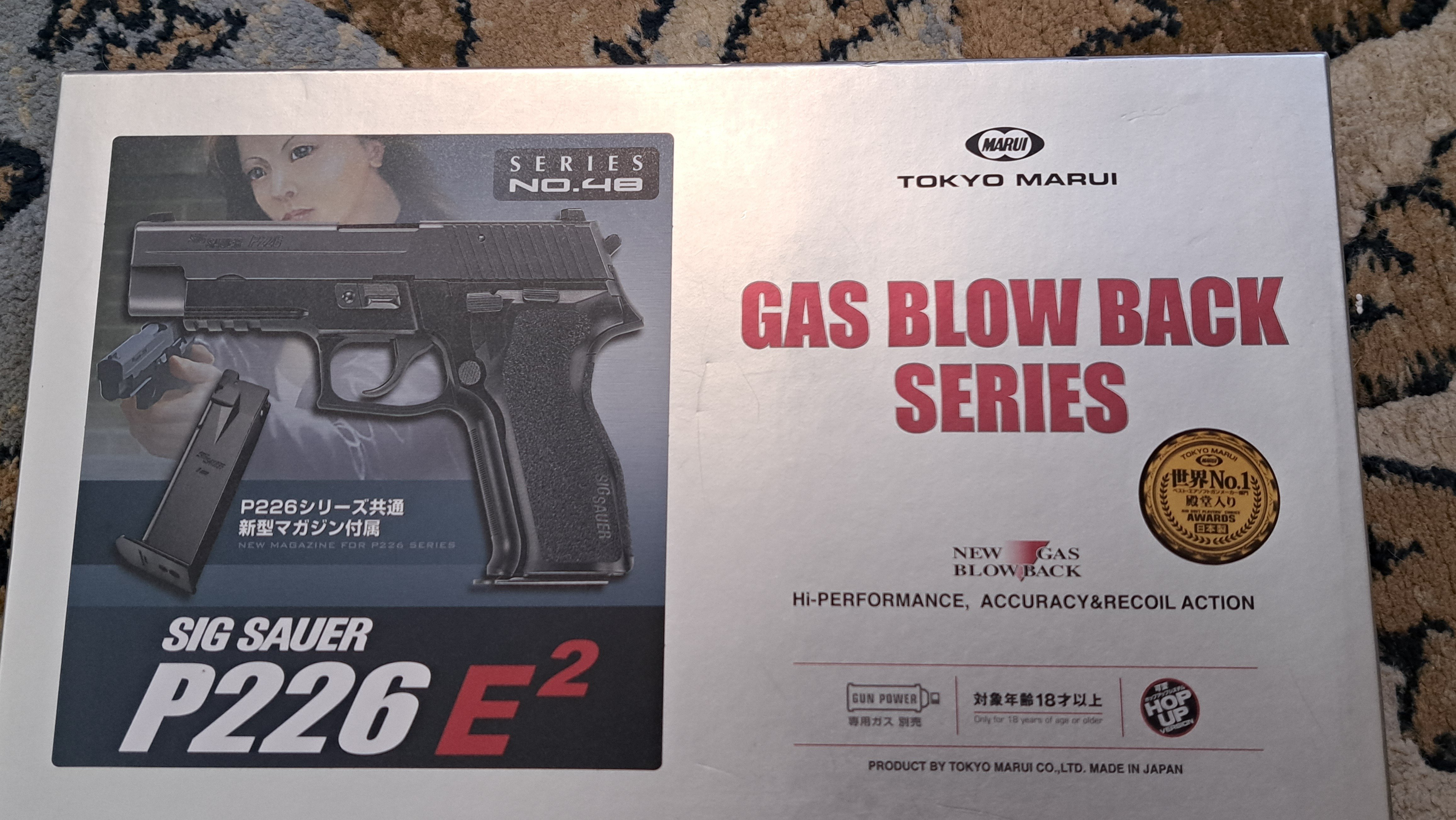 東京マルイ SIG P226 E2 GBB ガスブロハンドガン レビュー|郭公 東京マルイ SIG P226 E2 GBB ガスブロハンドガン レビュー|郭公