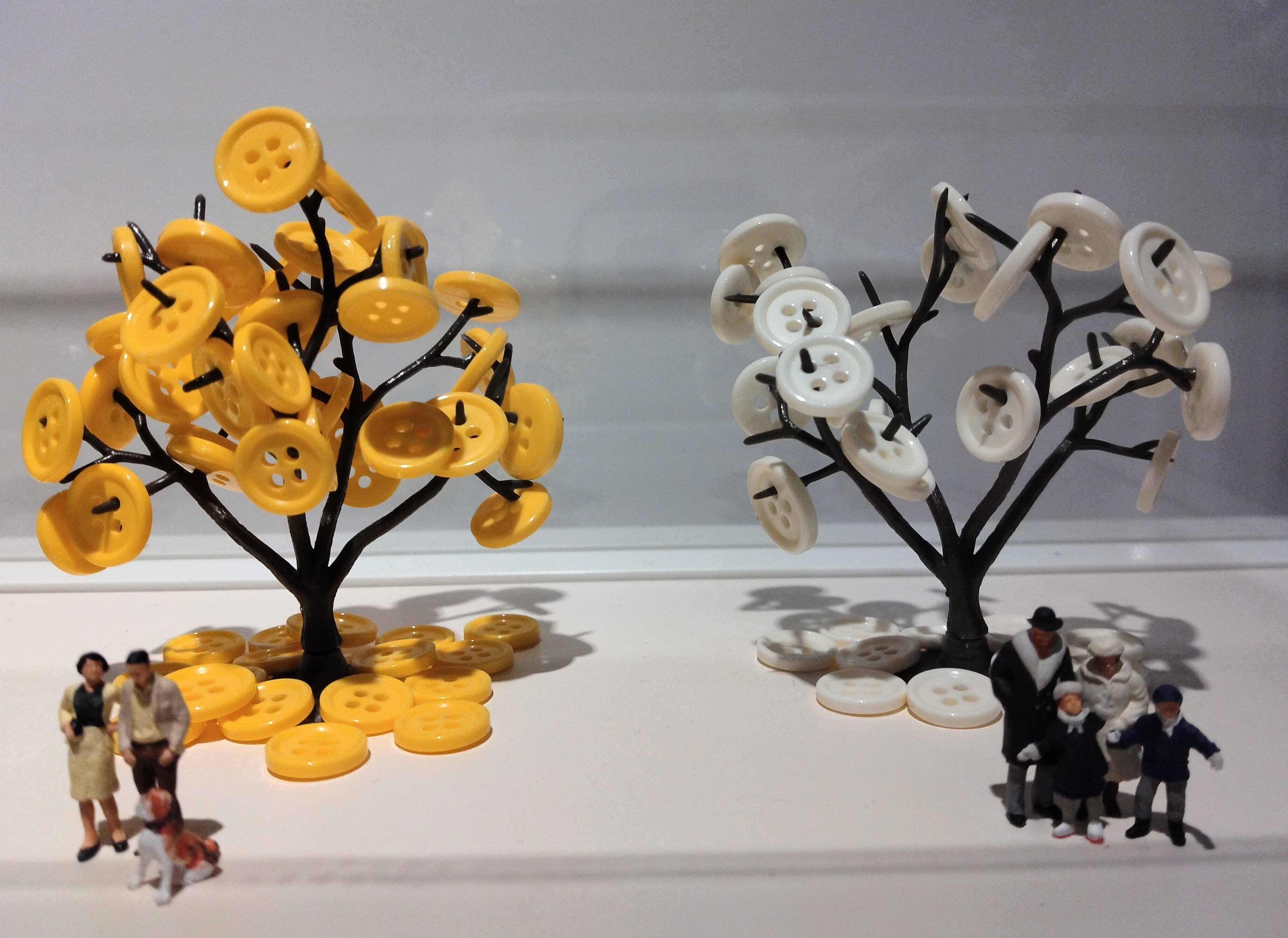 【蔵出し♡海外】人物画 ミニチュア　4作 日常の生活をリアルなミニチュアで再現する話題のクリエイター・Mozu