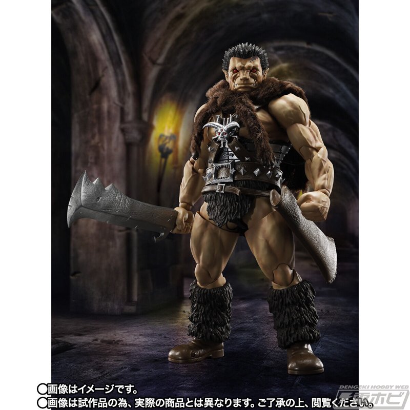 言葉は無粋!!押し通れ!!『ベルセルク』ゾッドが人間態の姿でS.H.