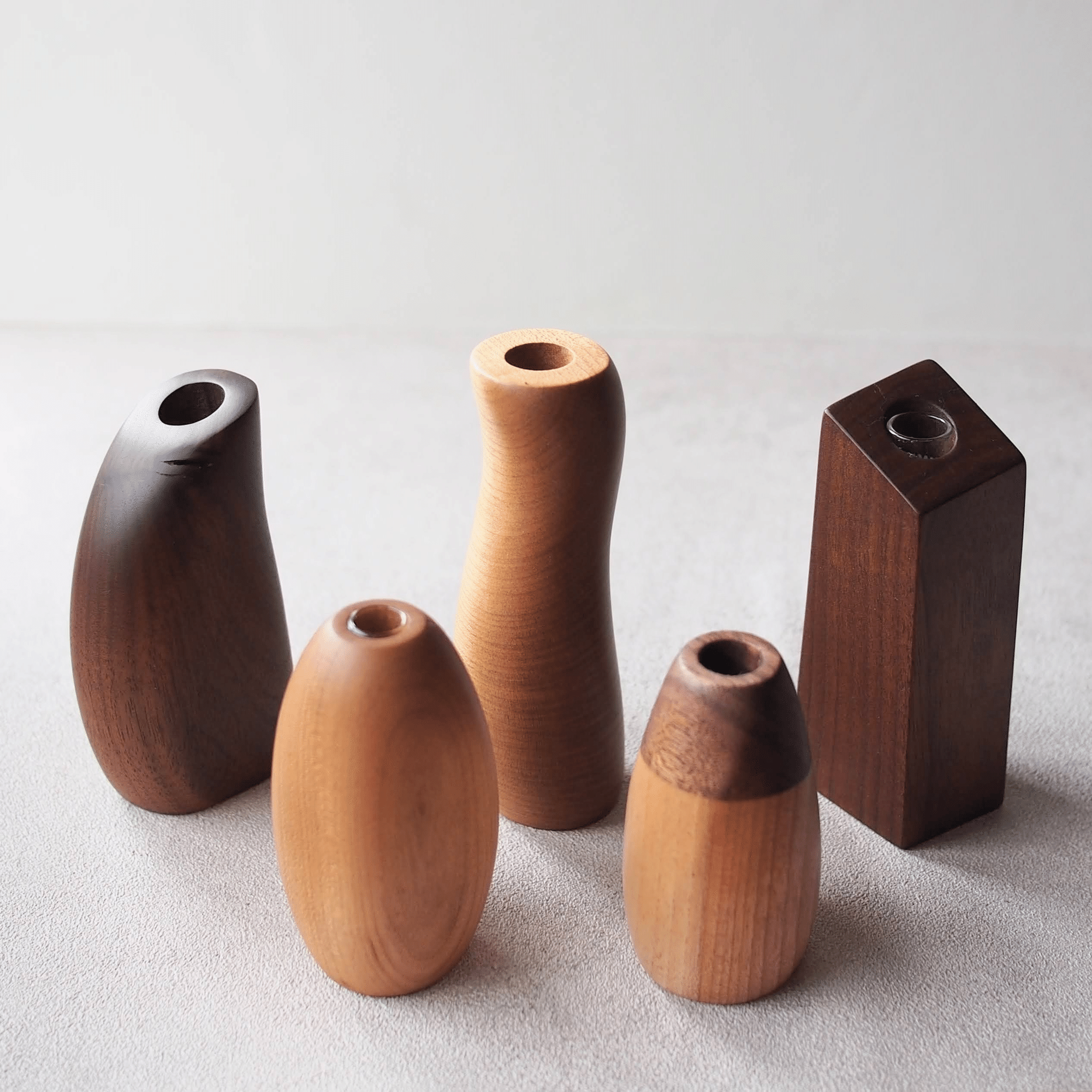 廃材から生まれた一輪挿し｜MOE｜クラフト工房『森のこのは』