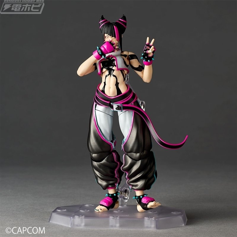 早い者勝ち1/6 カスタムフィギュア ストリートファイター6』ジュリが「リボルテック アメイジング